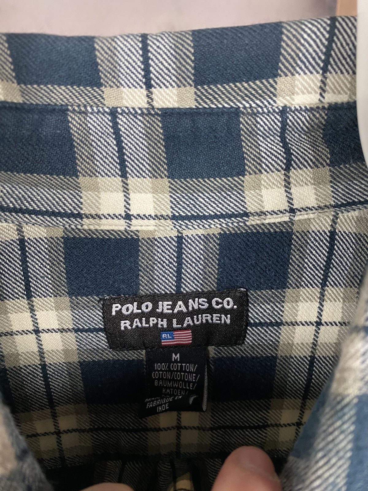 Polo Ralph Lauren 🎠Vintage Shirt Button Up Polo Jeans Co Ralph Lauren Flannel🎠 Size US M / EU 48-50 / 2 - 13 Thumbnail
