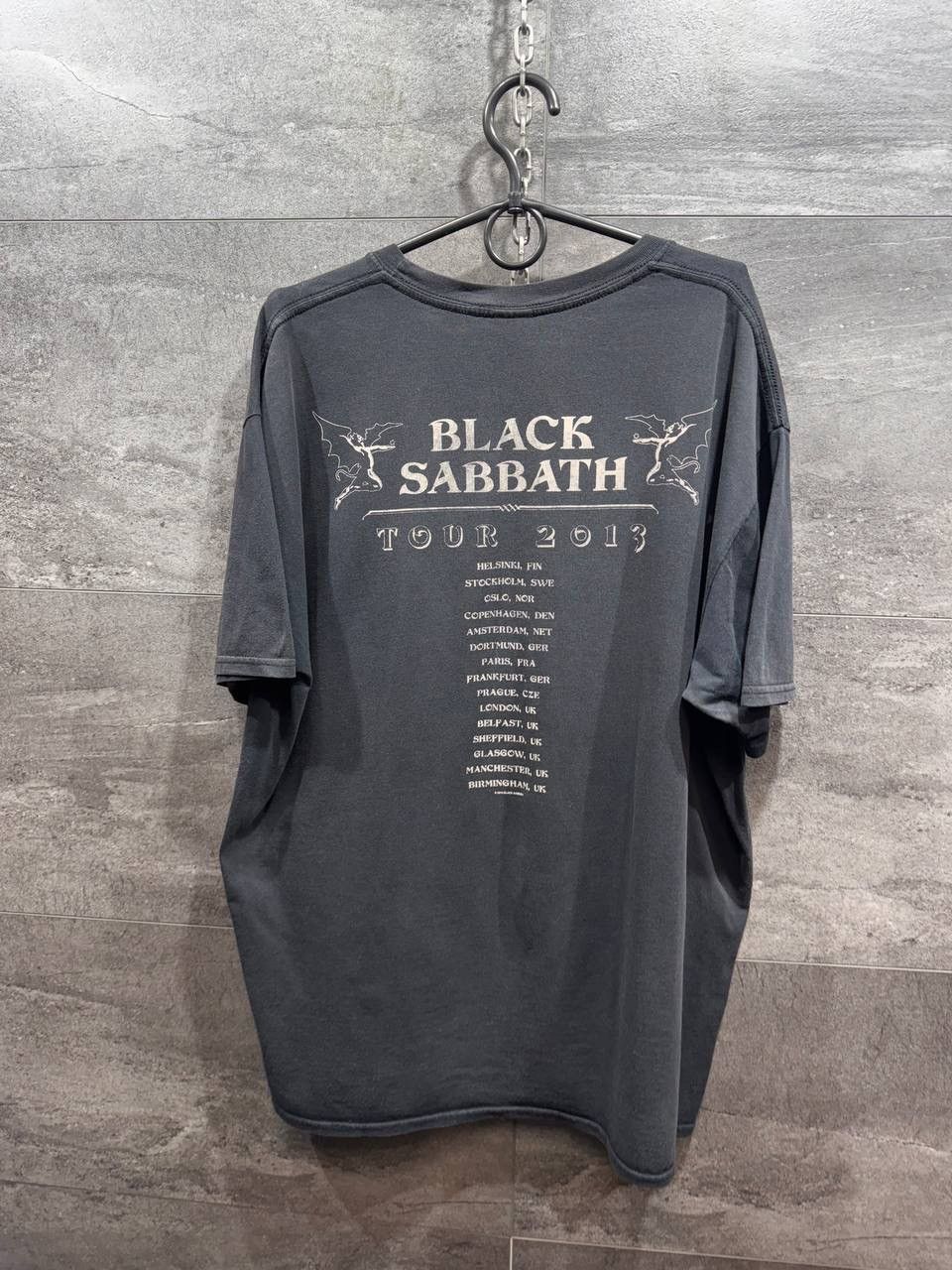 Black Sabbath Black Sabbath 2013 Tour T Shirt Black Size XL Size US XL / EU 56 / 4 - 3 Thumbnail