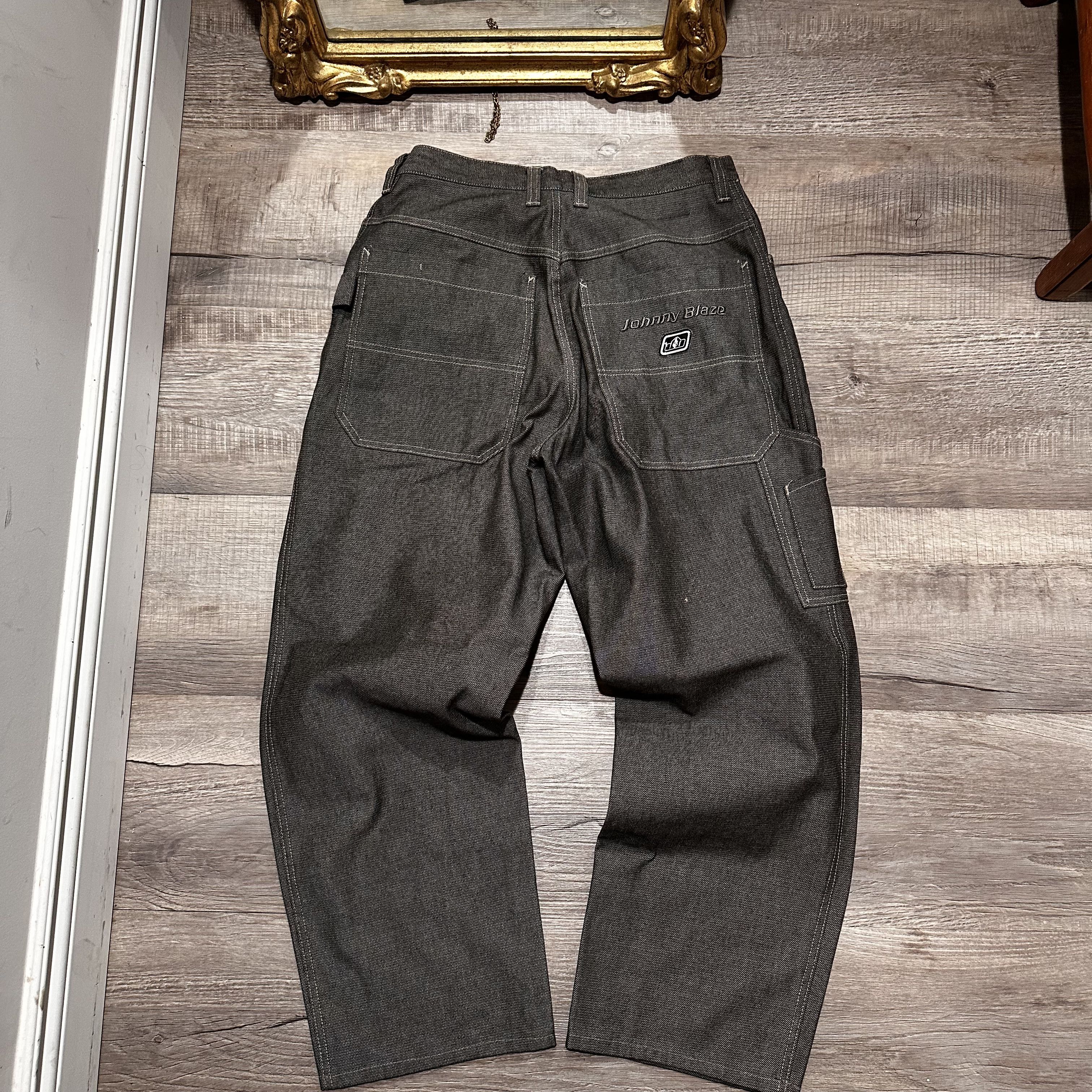JNCO Vintage Johnny Blaze Wide leg pants Size US 32 / EU 48 - 1 Thumbnail