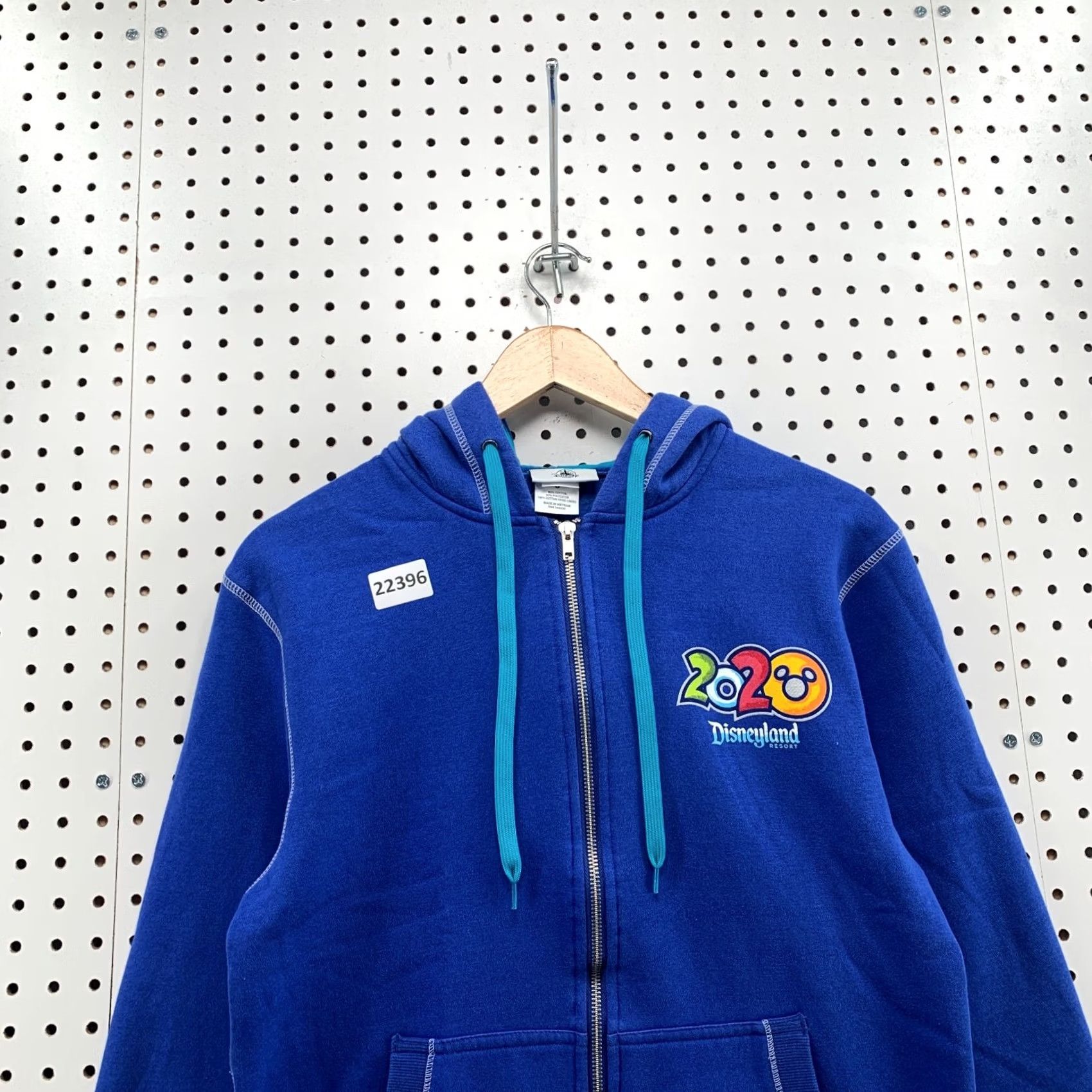 Disney Disney DisneyLand Hoodie Blue Men Small Full Zip Sweatshirt Hooded 2020 Size US S / EU 44-46 / 1 - 5 Thumbnail