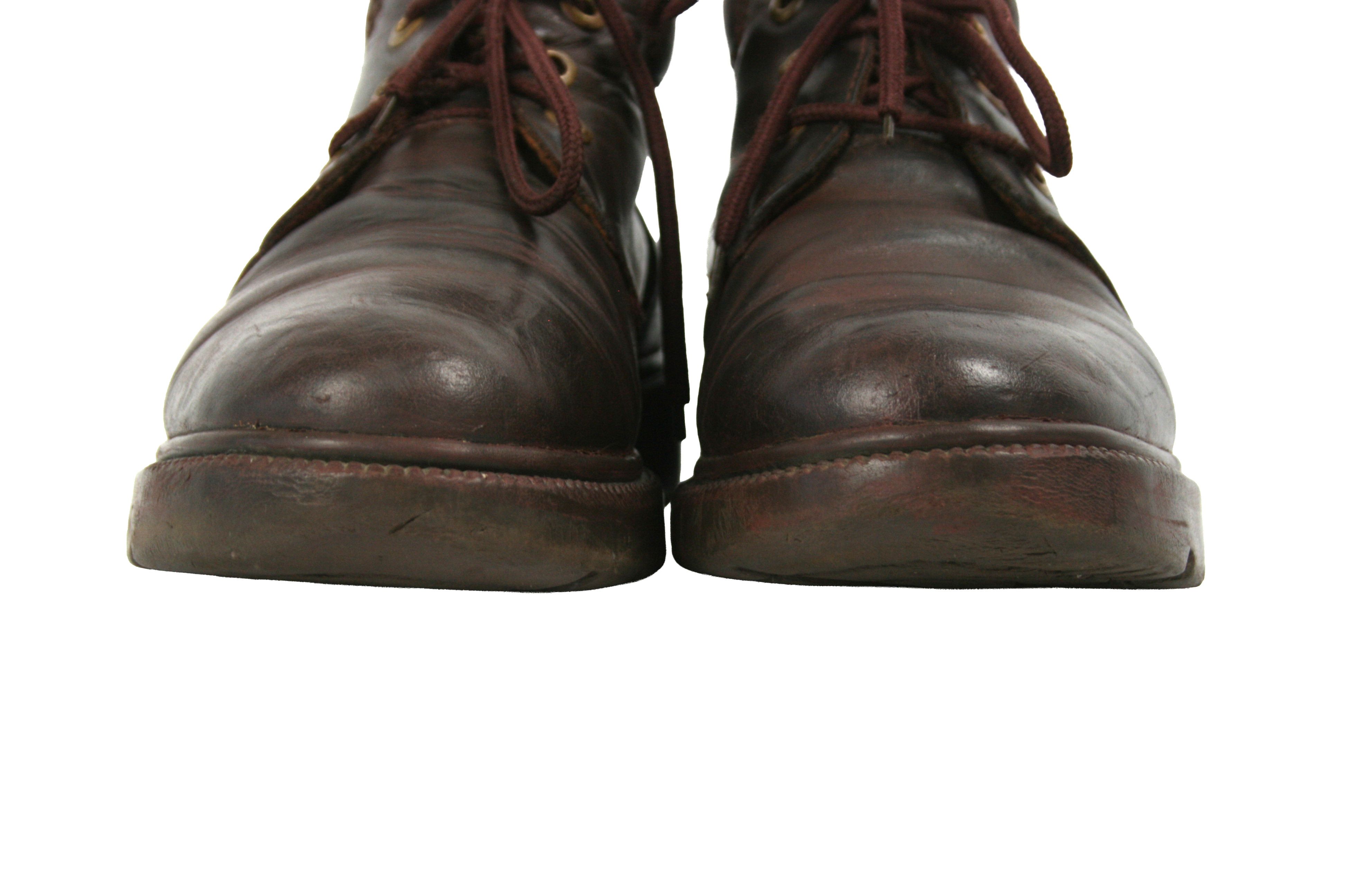 Diesel 00S Grunge Biker Leather Boots Vintage Size US 8 / EU 41 - 4 Thumbnail