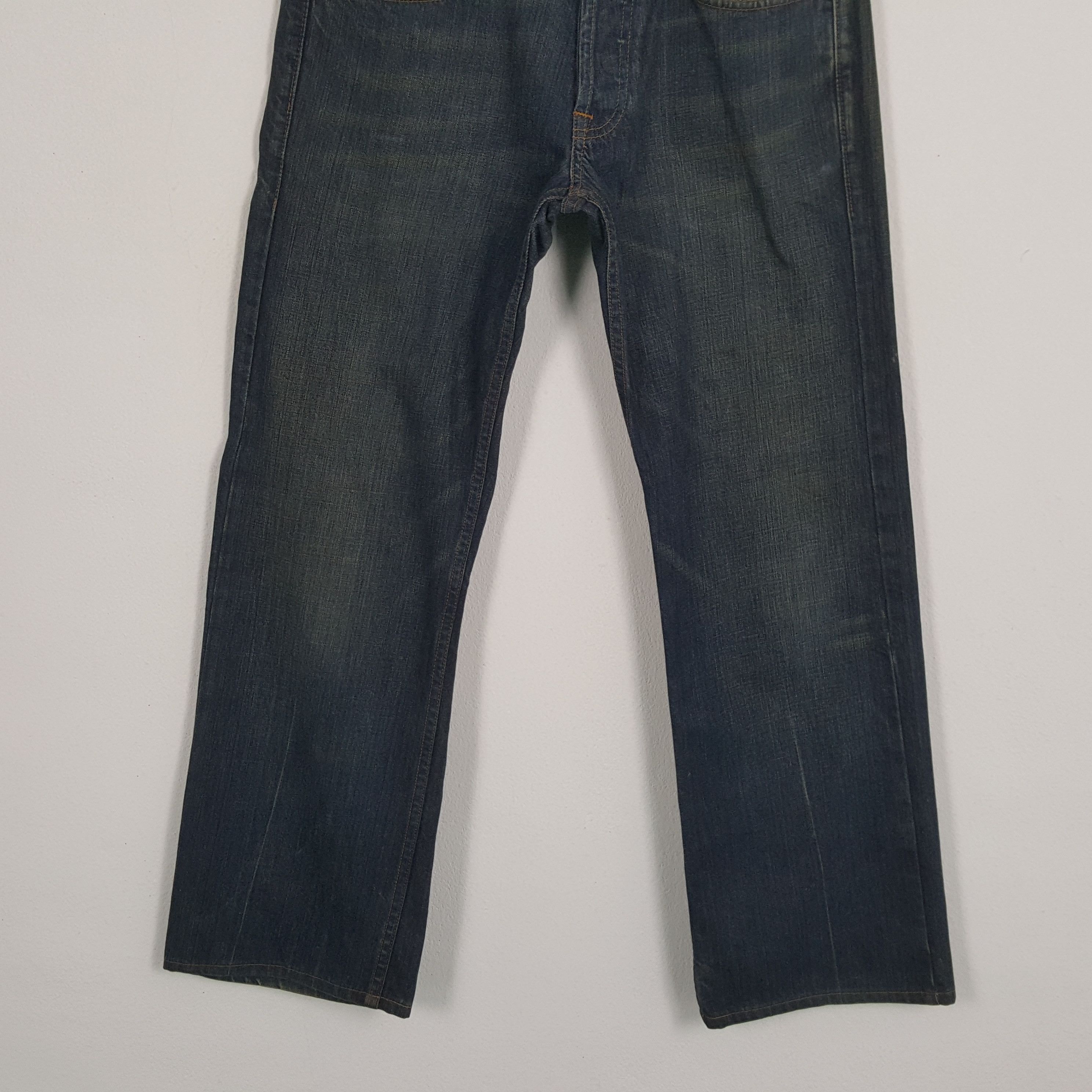 Stussy × Vintage Vintage STUSSY American Streetwear Style Big Logo Jeans Size US 32 / EU 48 - 6 Thumbnail