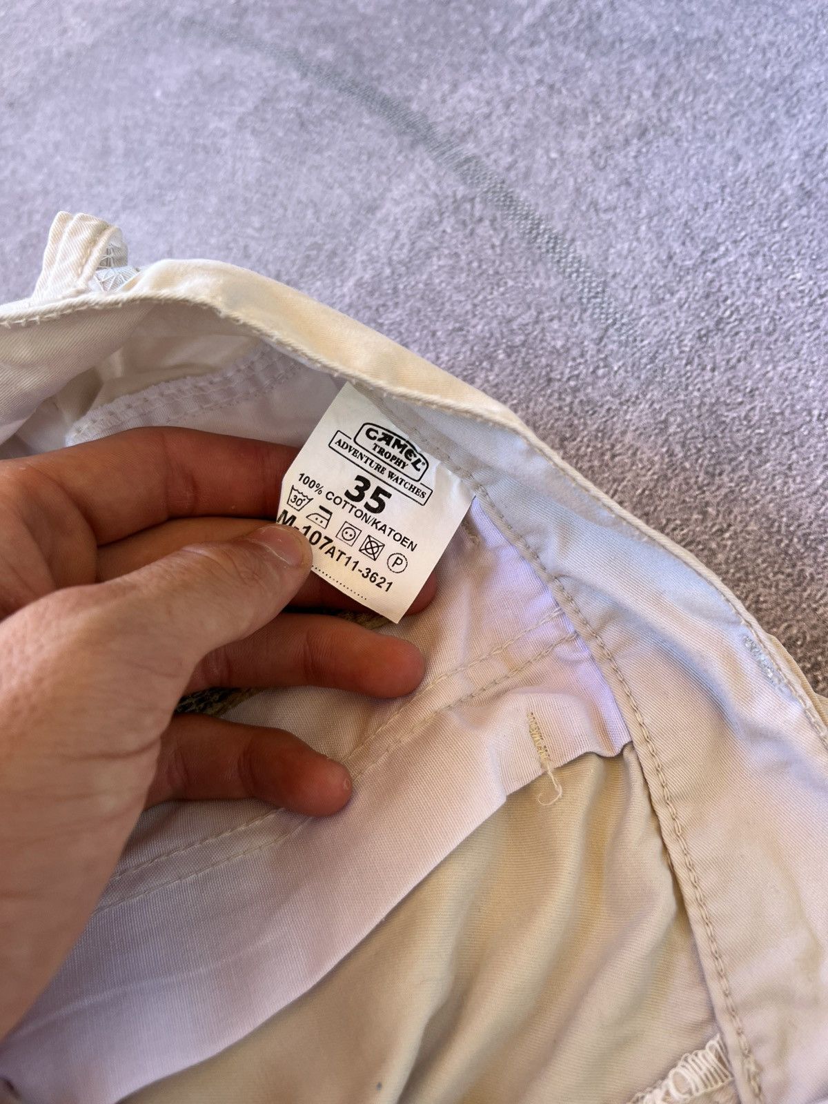 Carhartt 🤍Vintage Camel Active Japanese Brand y2k hype rare style Size US 32 / EU 48 - 6 Thumbnail