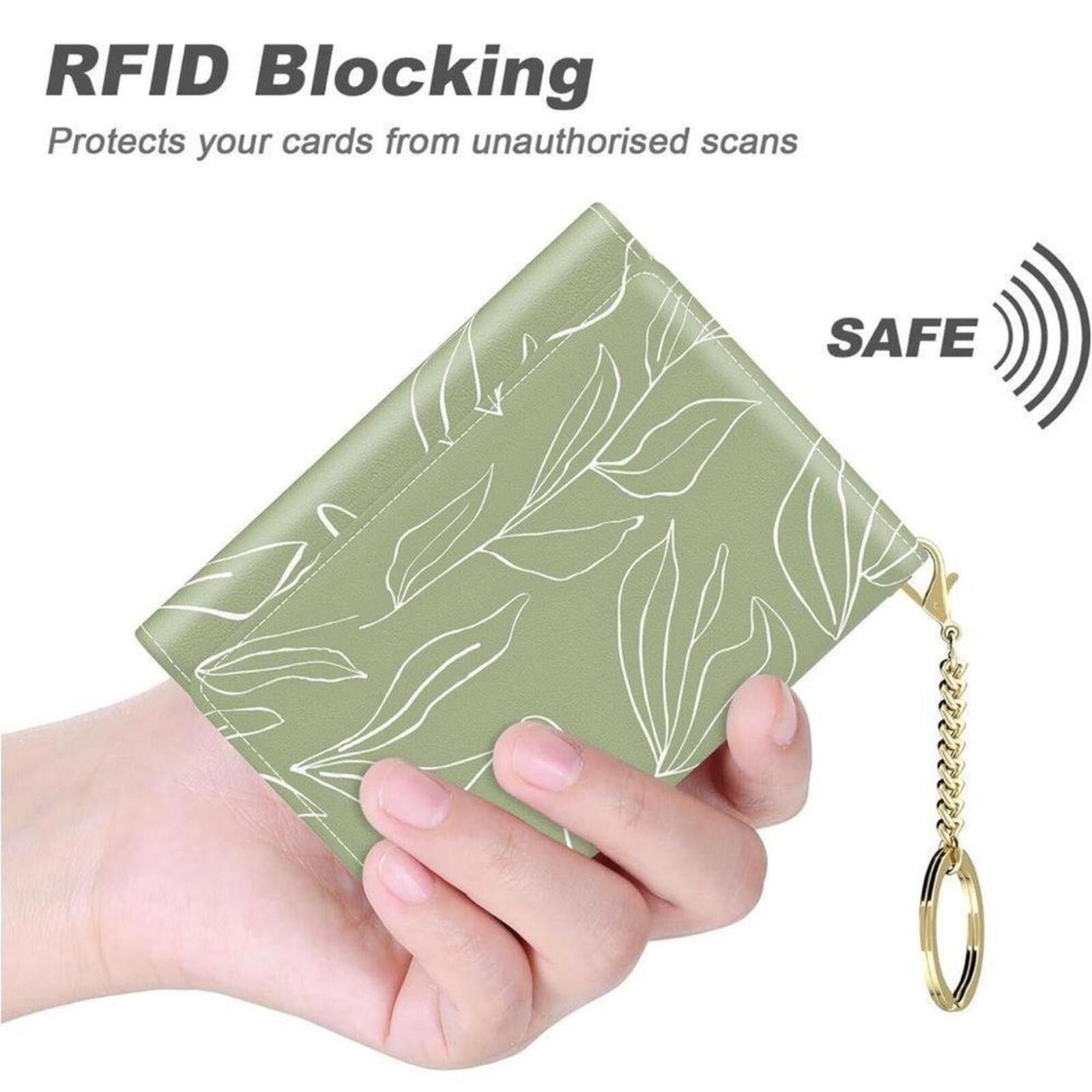 Genetic Manipulation Shinichiro Kuriya Compact Green Wallet with Wicked Design and Keychain Size ONE SIZE - 5 Thumbnail