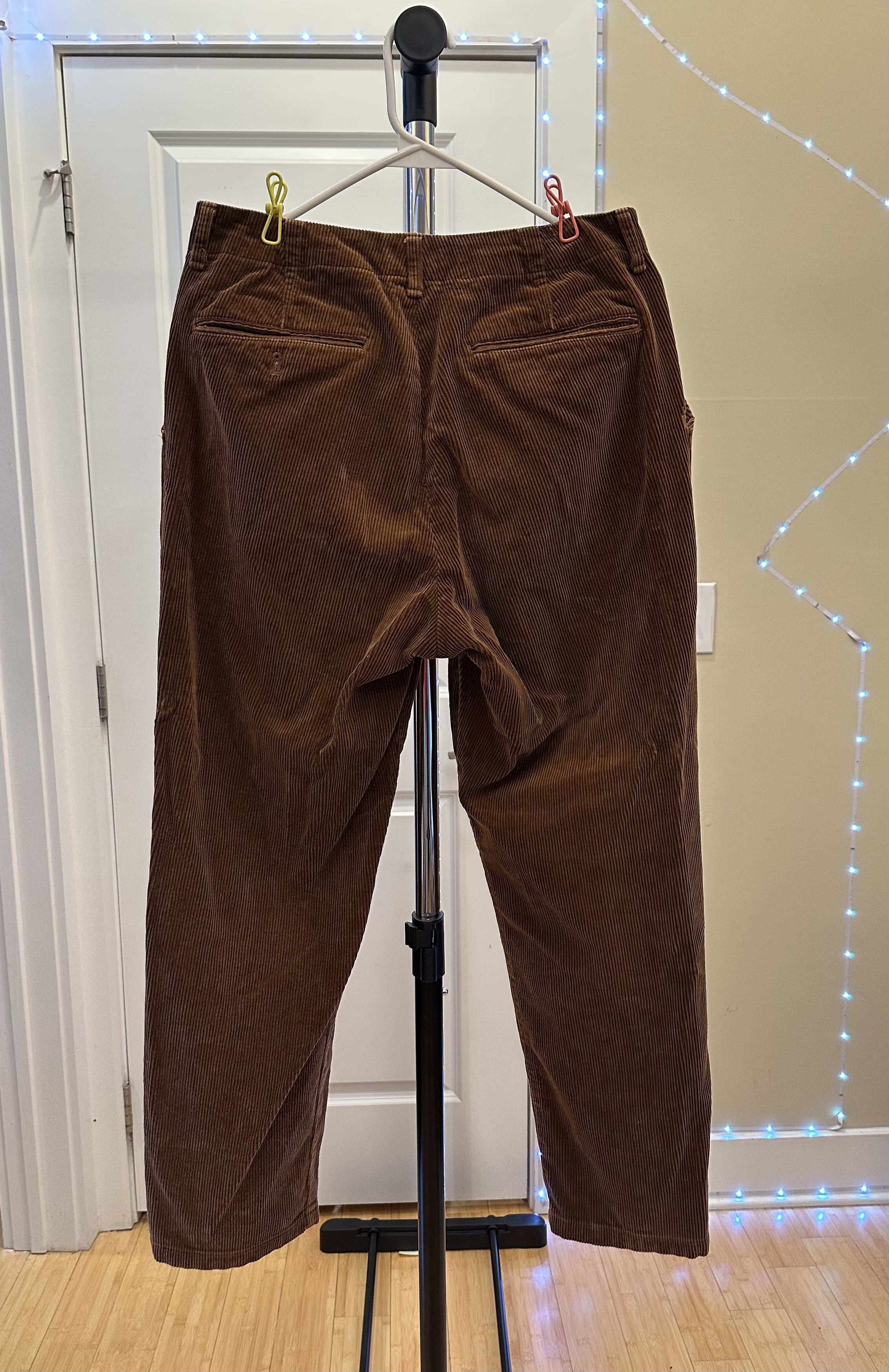 STILL BY HAND Still by Hand Corduroy Wide Pant khaki / tan / brown Size US 30 / EU 46 - 3 Thumbnail