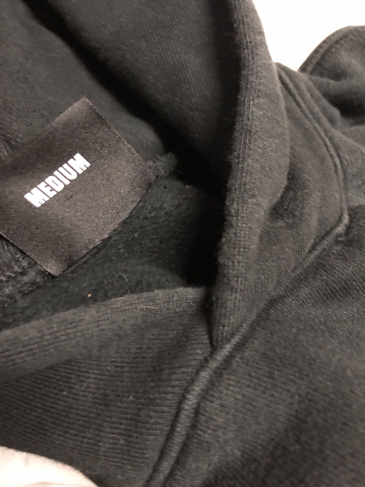 999 Club × Revenge Revenge medium embroidered hoodie - black xxx Size US M / EU 48-50 / 2 - 6 Thumbnail