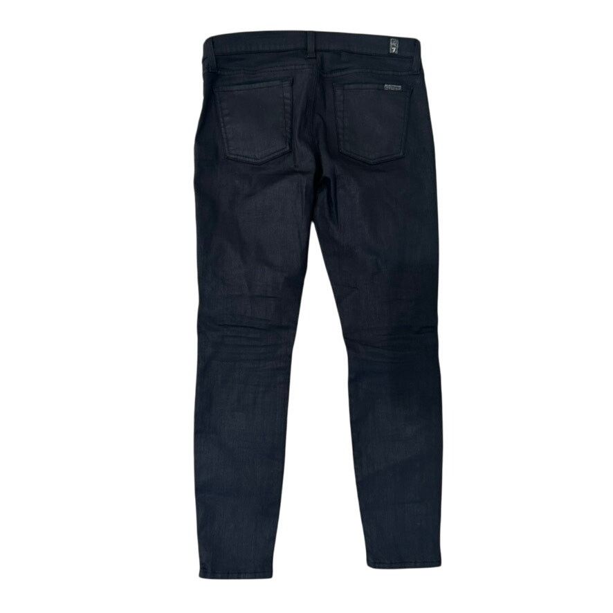 7 For All Mankind 7 For All Mankind Two Tone Suede w Zippers Skinny Jeans Size 30" / US 8 / IT 44 - 5 Thumbnail