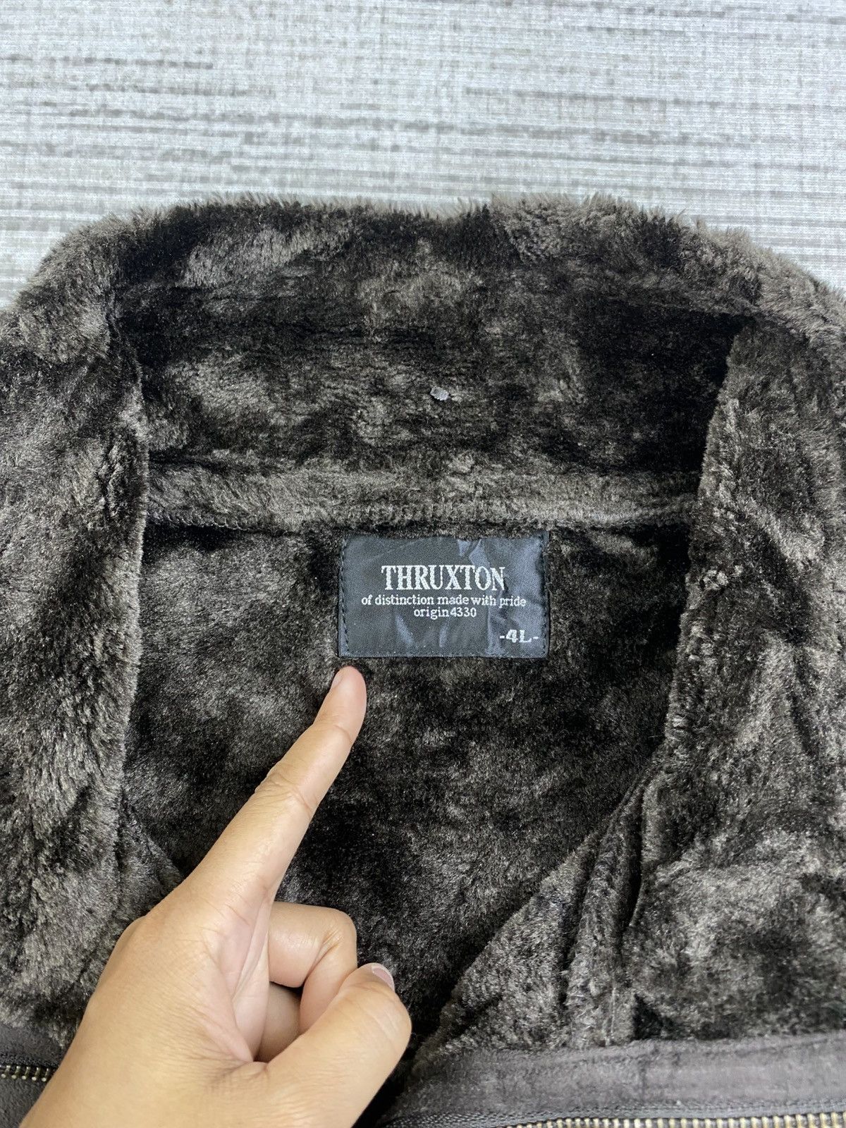 If Six Was Nine 🔥Thruxton Multipocket Sherpa Suede Leather Jacket Size US L / EU 52-54 / 3 - 10 Thumbnail