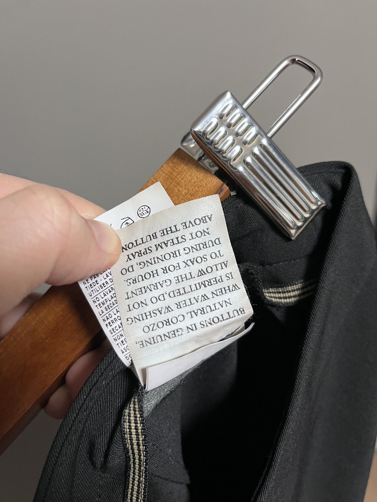 Moncler Moncler Wide Leg Palazzo Classic Formal Pants Size 34" / US 12 / IT 48 - 6 Thumbnail