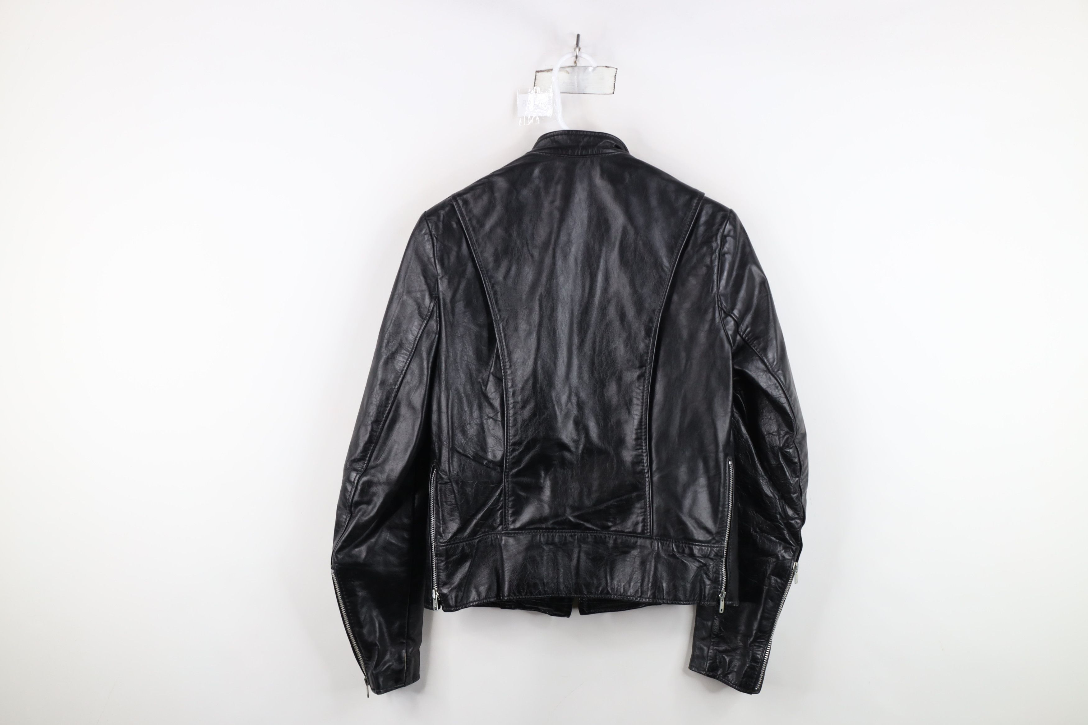 Vintage Vintage 60s Brooks Leather Cafe Racer Bomber Jacket USA Size US M / EU 48-50 / 2 - 12 Thumbnail
