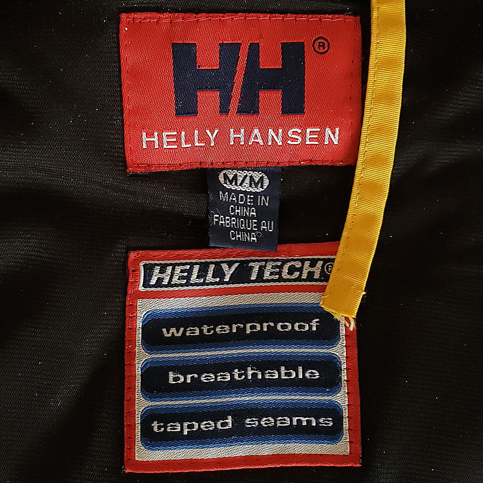 Helly Hansen Vintage 90s Helly Hansen Helly Tech Jacket Yellow M Size US M / EU 48-50 / 2 - 3 Thumbnail