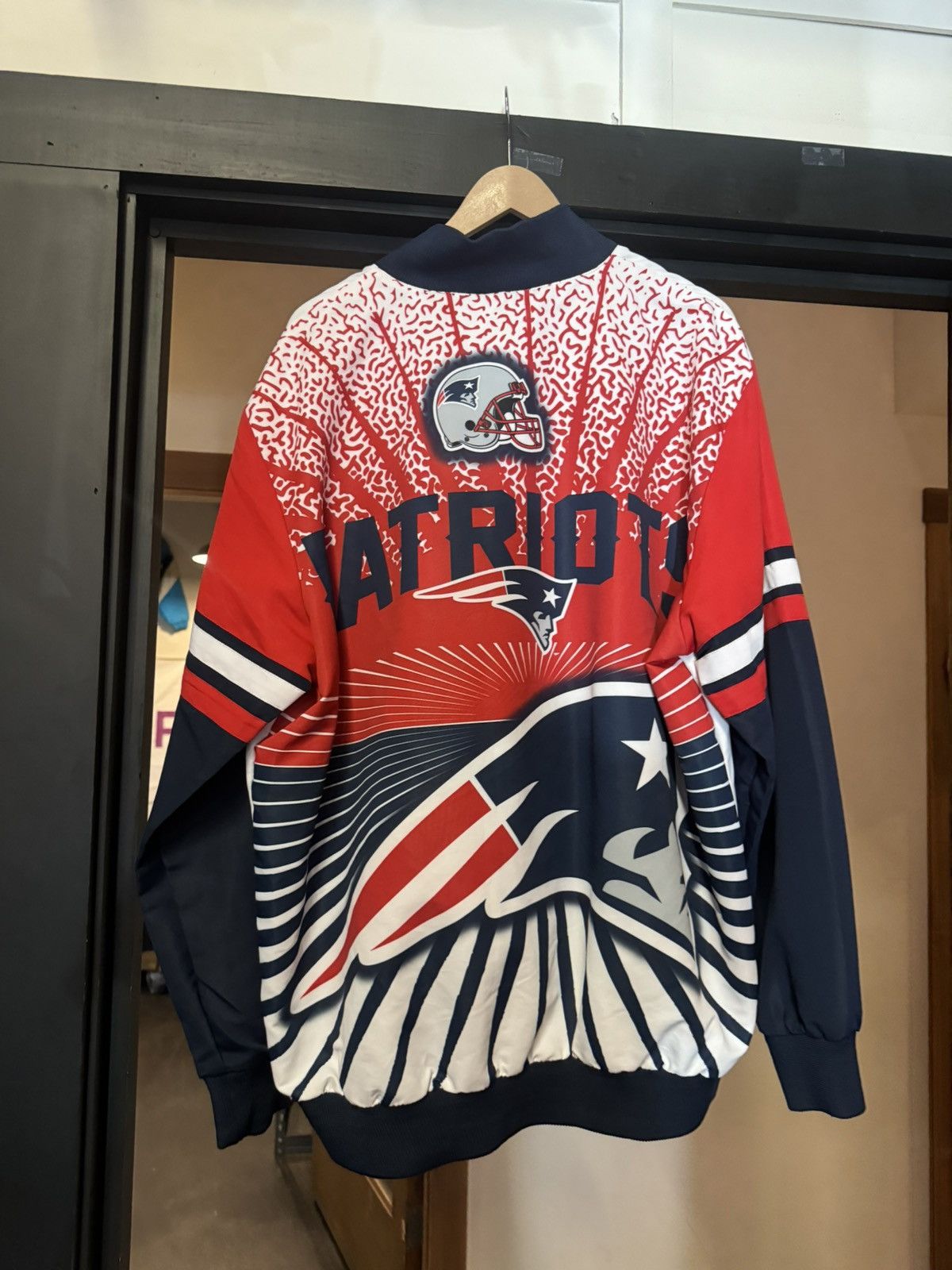 NFL New England Patriots Bomber Jacket Size US XXL / EU 58 / 5 - 2 Thumbnail