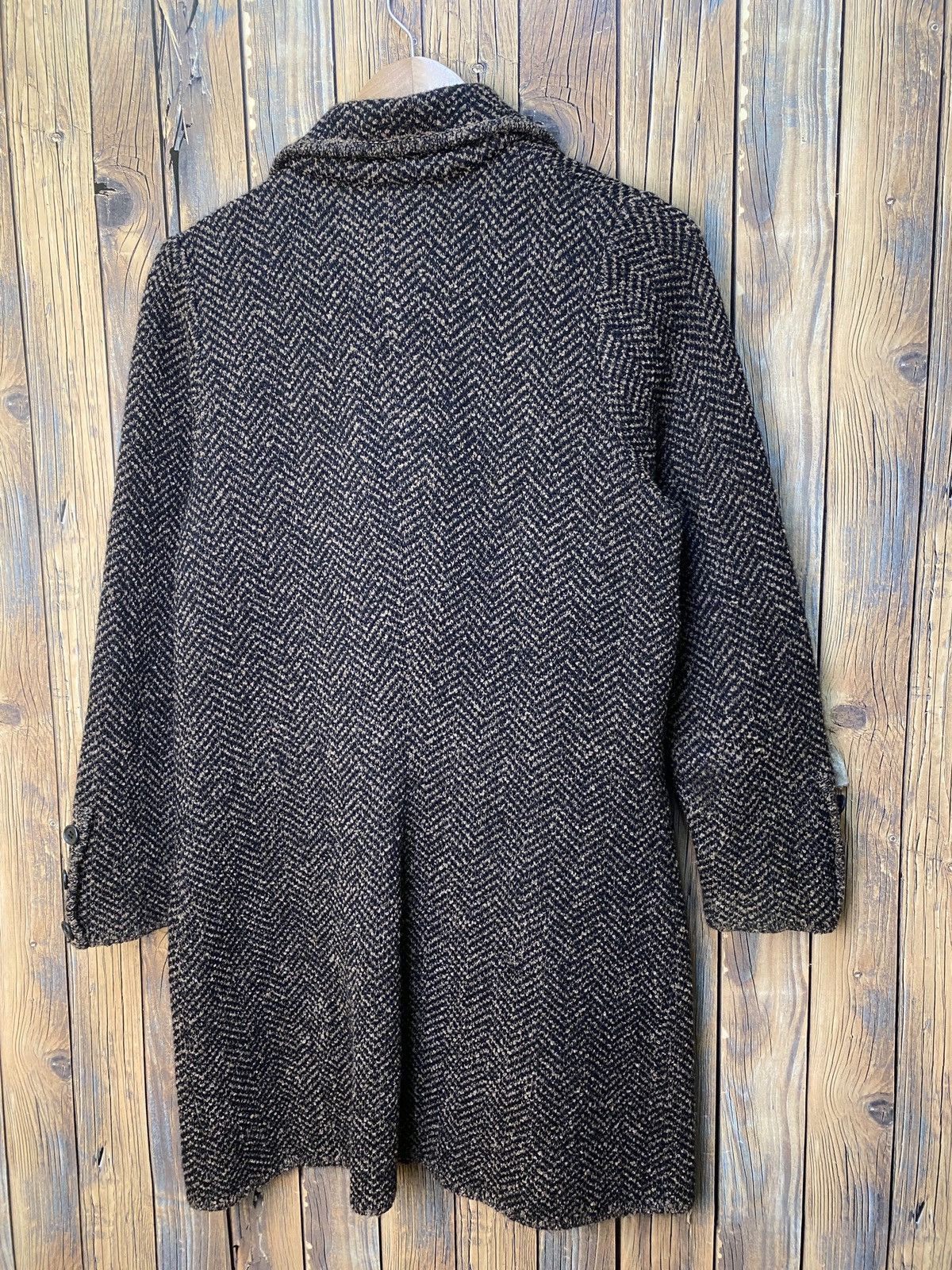 Celine × Hedi Slimane Vintage Celine Wool Trench Jacket Size M / US 6-8 / IT 42-44 - 2 Thumbnail