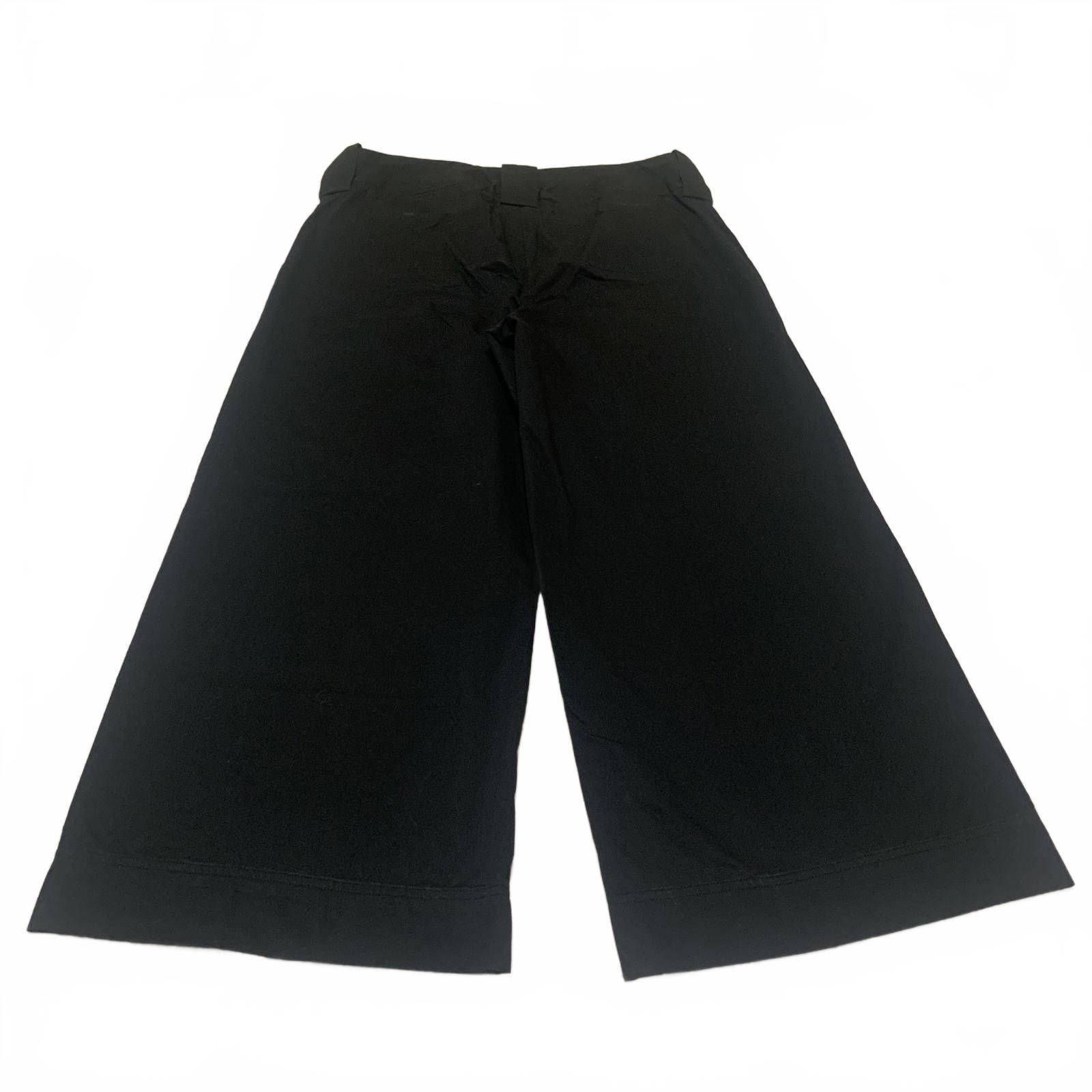 Lauren Ralph Lauren Lauren Ralph Lauren Women's 6P Black Wide Leg Gaucho Pants Size 28" / US 6 / IT 42 - 2 Thumbnail