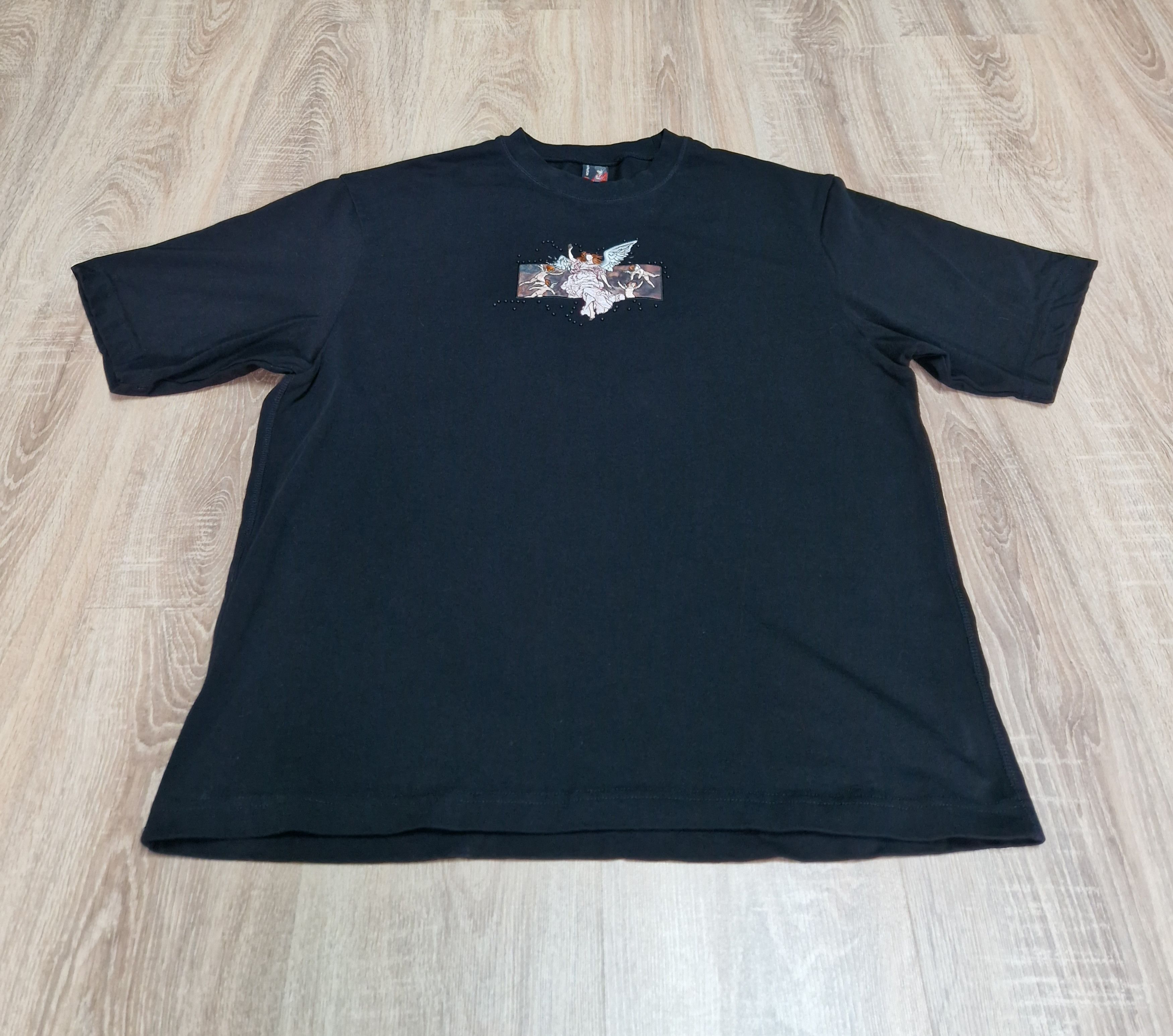 Derschutze Derschutze Awakening Embroidered Heavyweight Tee Black L Size US L / EU 52-54 / 3 - 1 Thumbnail