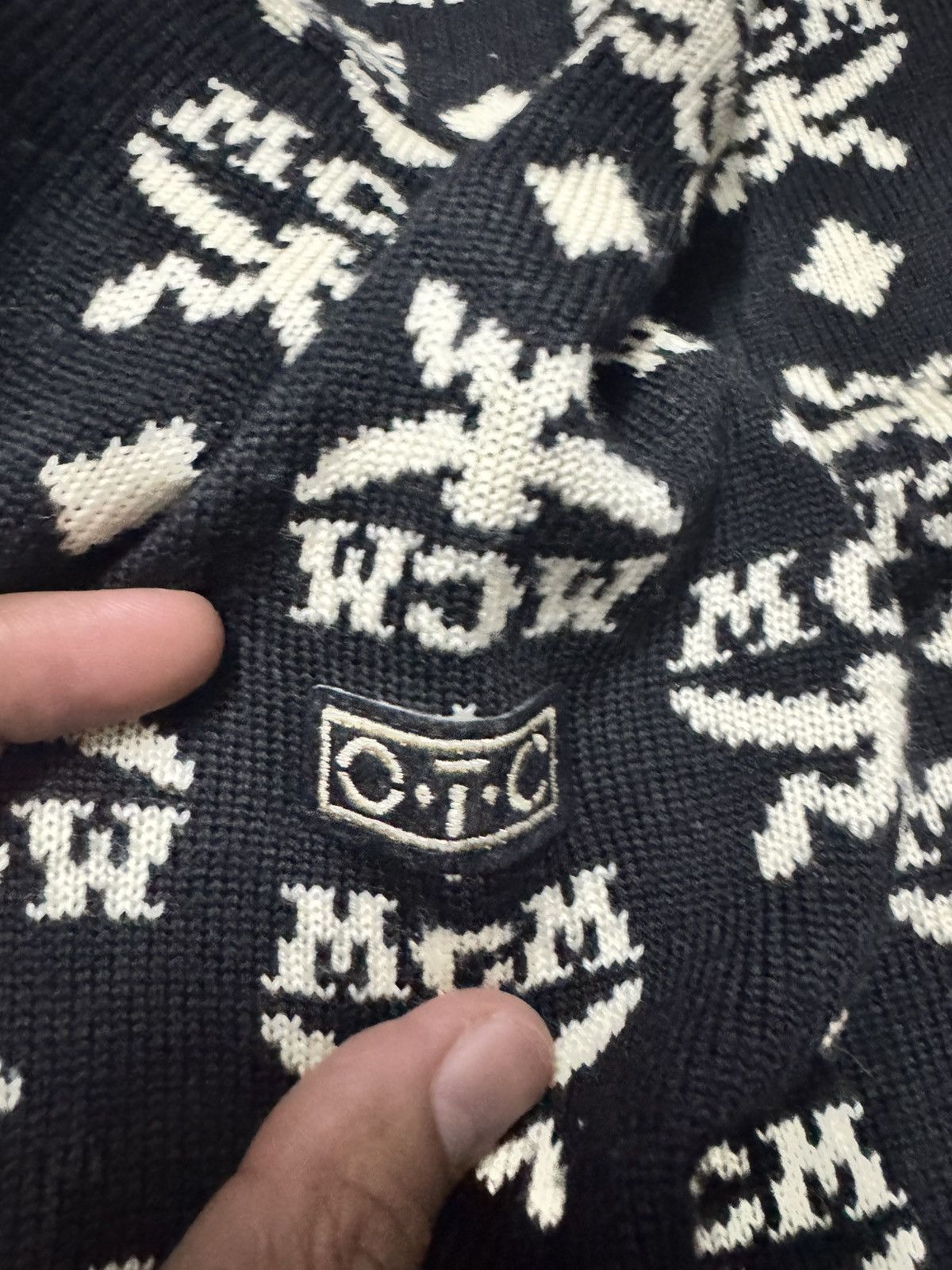 MCM MCM MONOGRAM KNITWEAR SWEATER Size US M / EU 48-50 / 2 - 4 Thumbnail