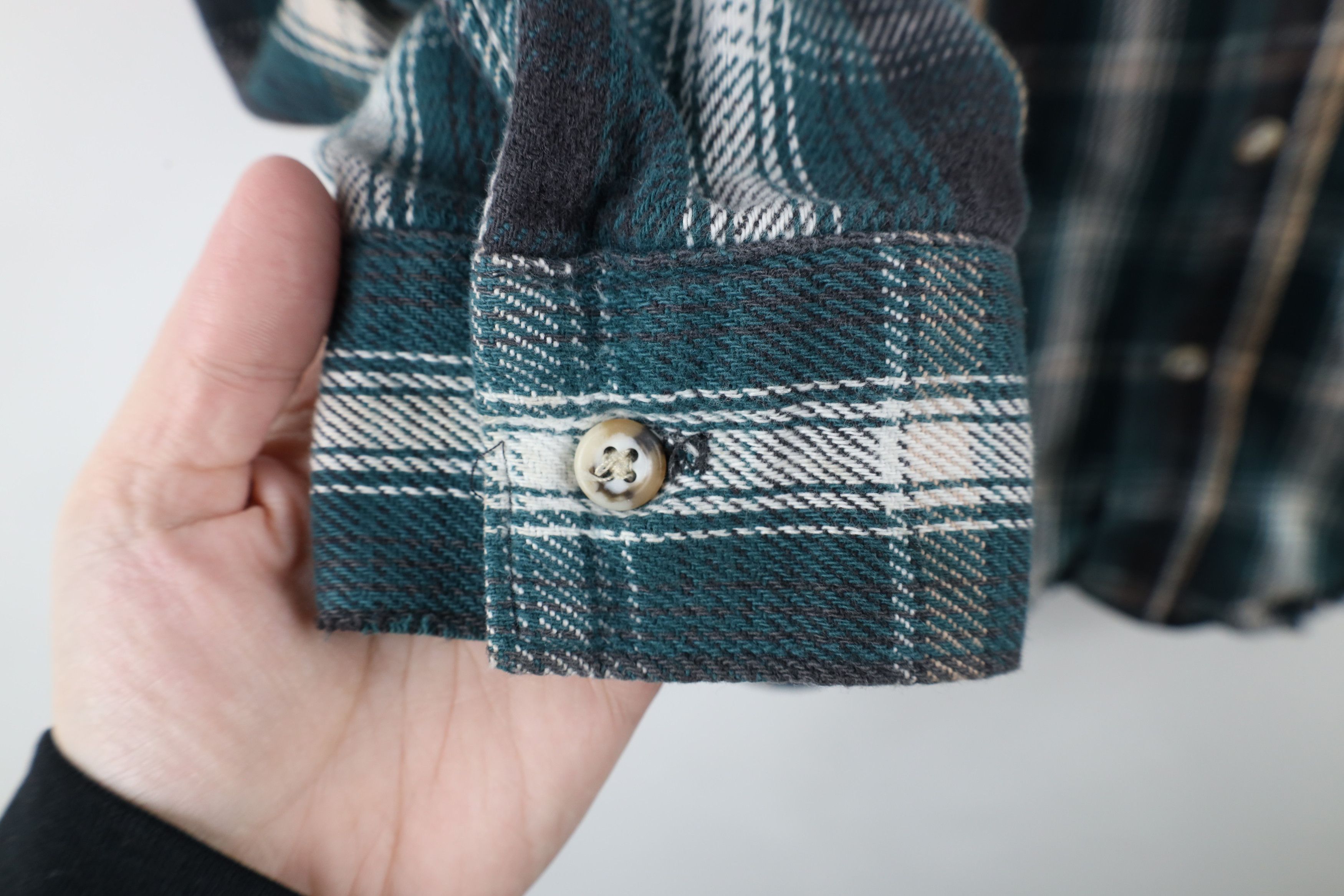 FiveBrother × Vintage Vintage 90s Five Brother Heavyweight Button Shirt USA Size US M / EU 48-50 / 2 - 7 Thumbnail