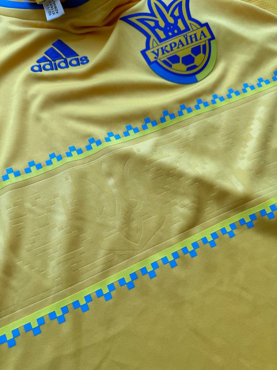 Adidas × Vintage 2011/2012 Ukraine National Adidas Home Soccer Jersey Kit Size US XL / EU 56 / 4 - 8 Thumbnail