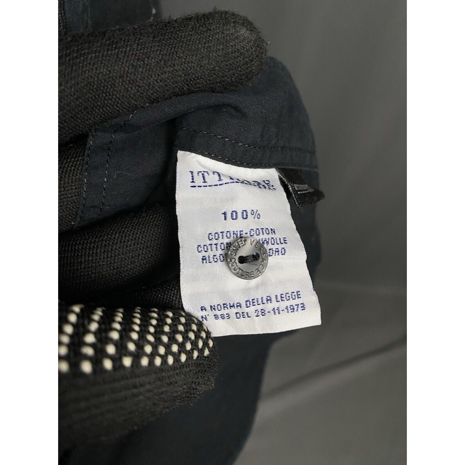 Versace Jeans Couture Versace VTG Multiopocket Men's Black Longsleeve Shirt Size M Size US M / EU 48-50 / 2 - 9 Thumbnail