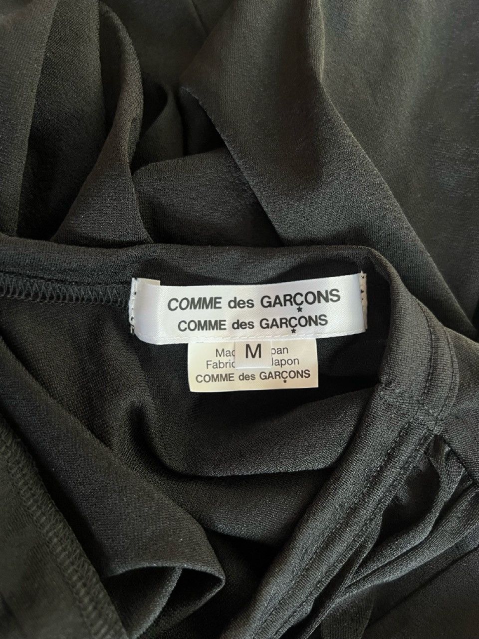 Comme des Garcons COMME des GARCONS - Sheer Gathered Patchwork Long Sleeve Top Size M / US 6-8 / IT 42-44 - 9 Thumbnail