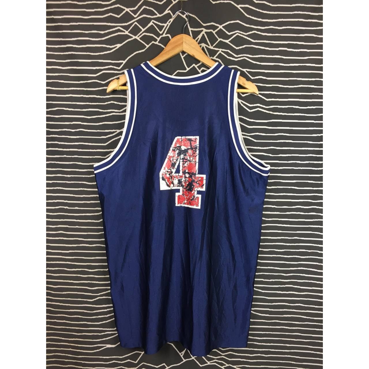 Nike Vtg Nike Athletic Basketball Jersey Tank Top Size US XL / EU 56 / 4 - 11 Thumbnail