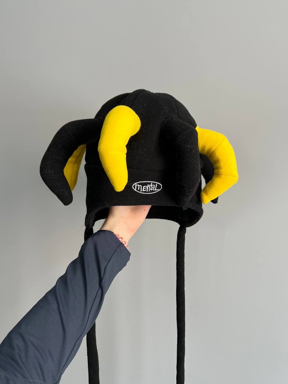 Vintage Vintage 90s Excellent Mental Dread Snow Fleece Hat Size ONE SIZE - 5 Thumbnail
