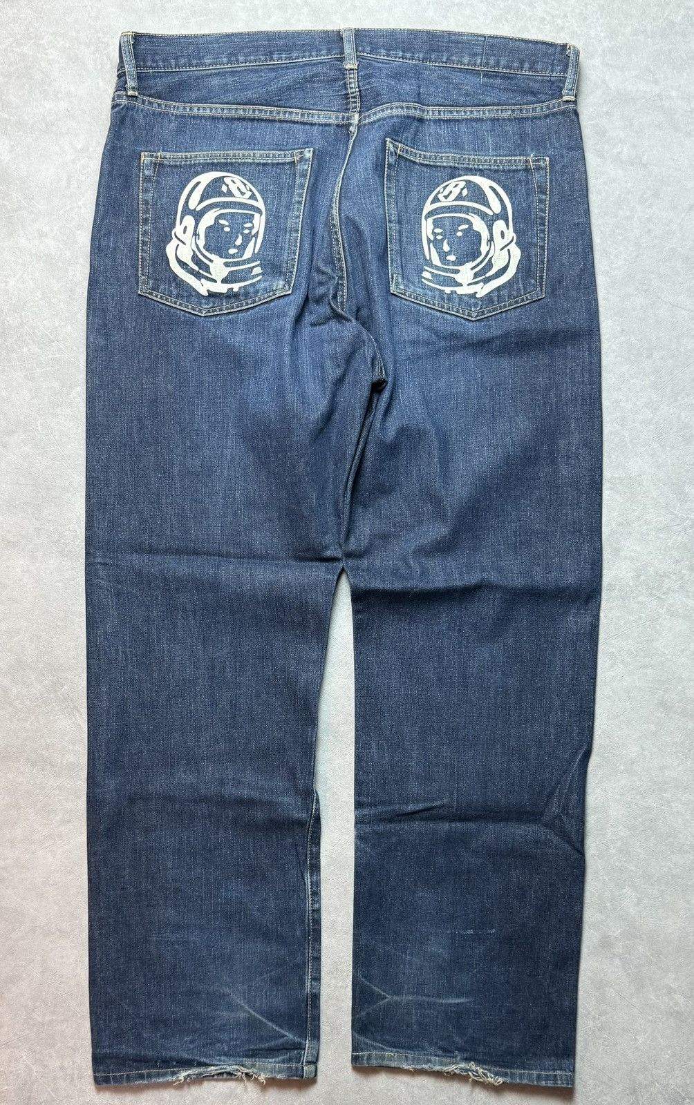 Icecream Last Call ! Vintage 2000s BBC Running Dog Denim Size US 36 / EU 52 - 2 Thumbnail