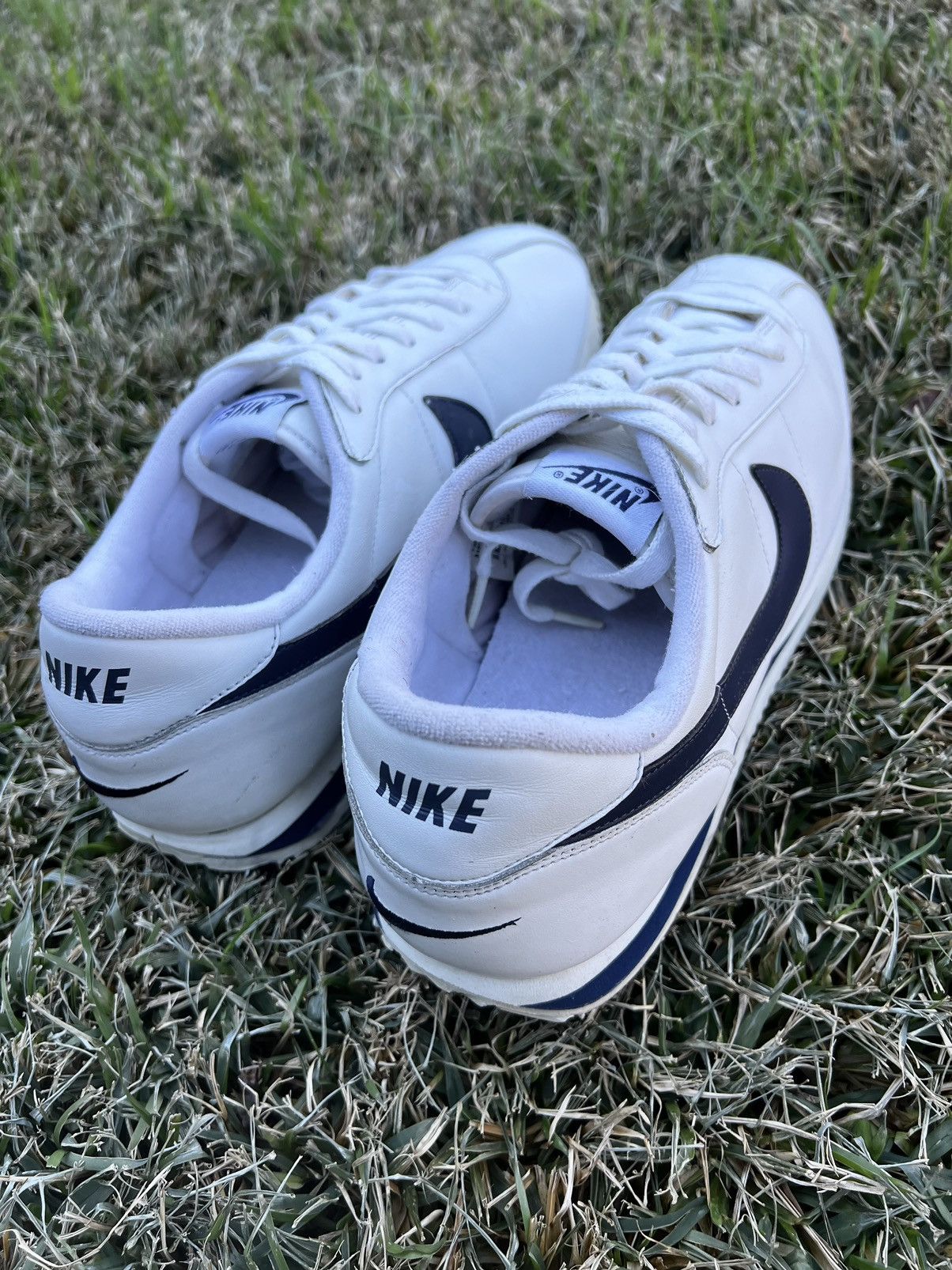 Nike RARE Nike Cortez 2009 White Blue size 13 Mens shoes Size US 13 / EU 46 - 6 Thumbnail