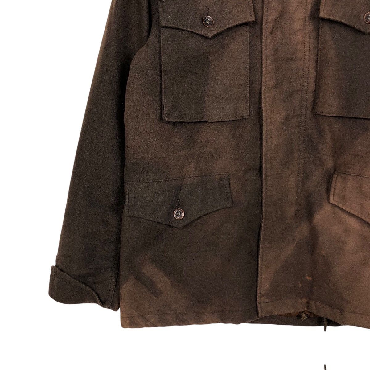 Edwin 📌Vintage Chore Biker Jacket Edwin Multi Pocket Sun Faded Size US M / EU 48-50 / 2 - 5 Thumbnail