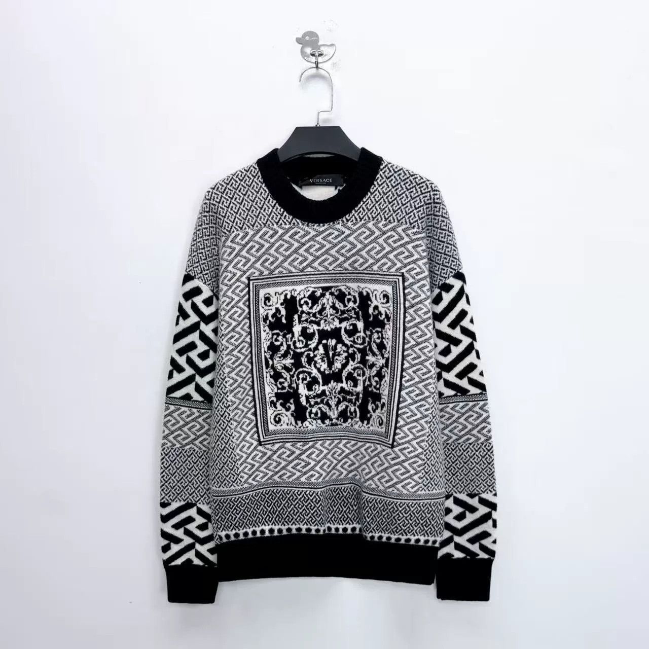 Versace Versace Medusa Logo Knit Sweater Size US M / EU 48-50 / 2 - 1 Thumbnail