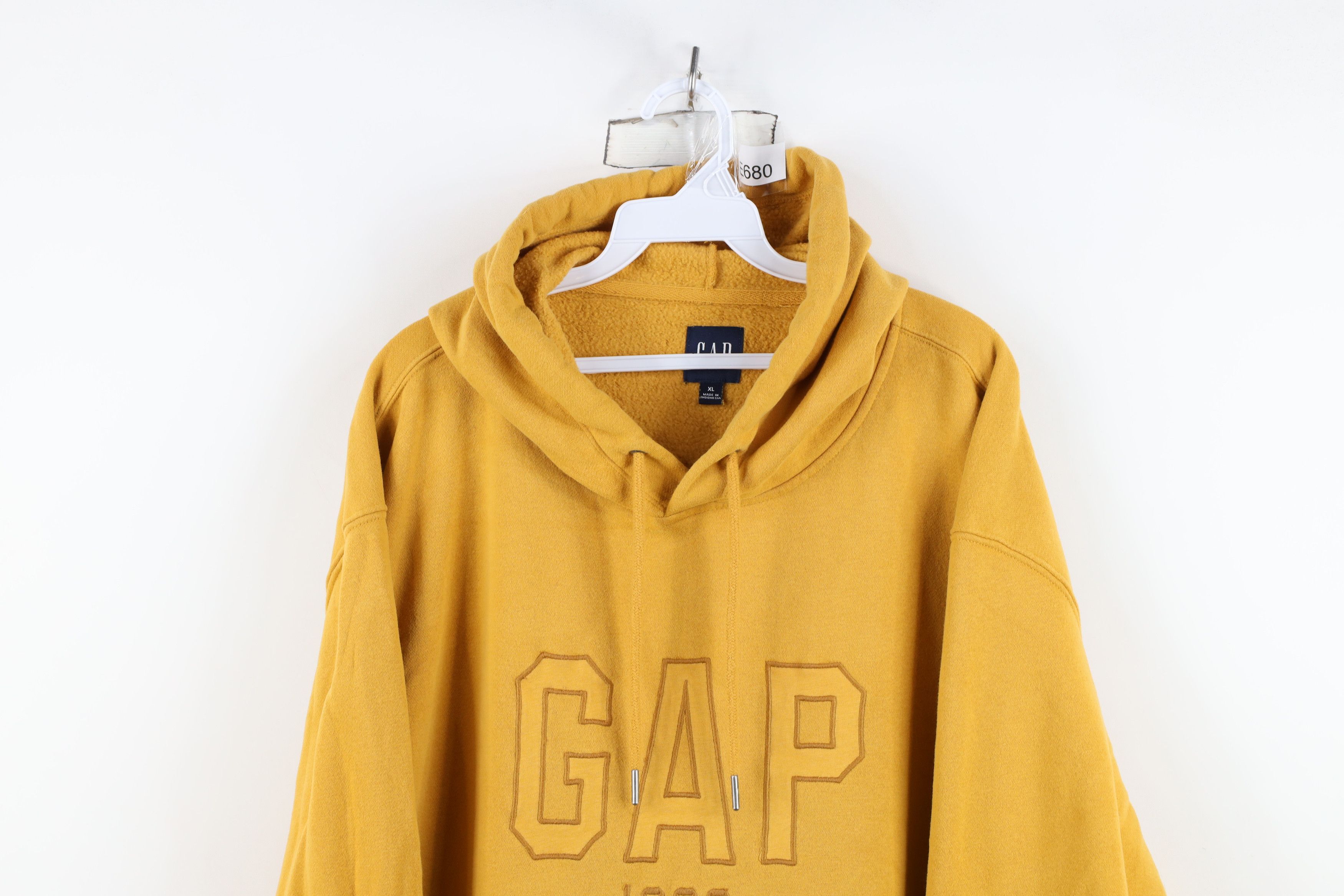 Gap Vintage Y2K Gap Stonewash Pigment Dye Hoodie Sweatshirt Size US XL / EU 56 / 4 - 2 Thumbnail