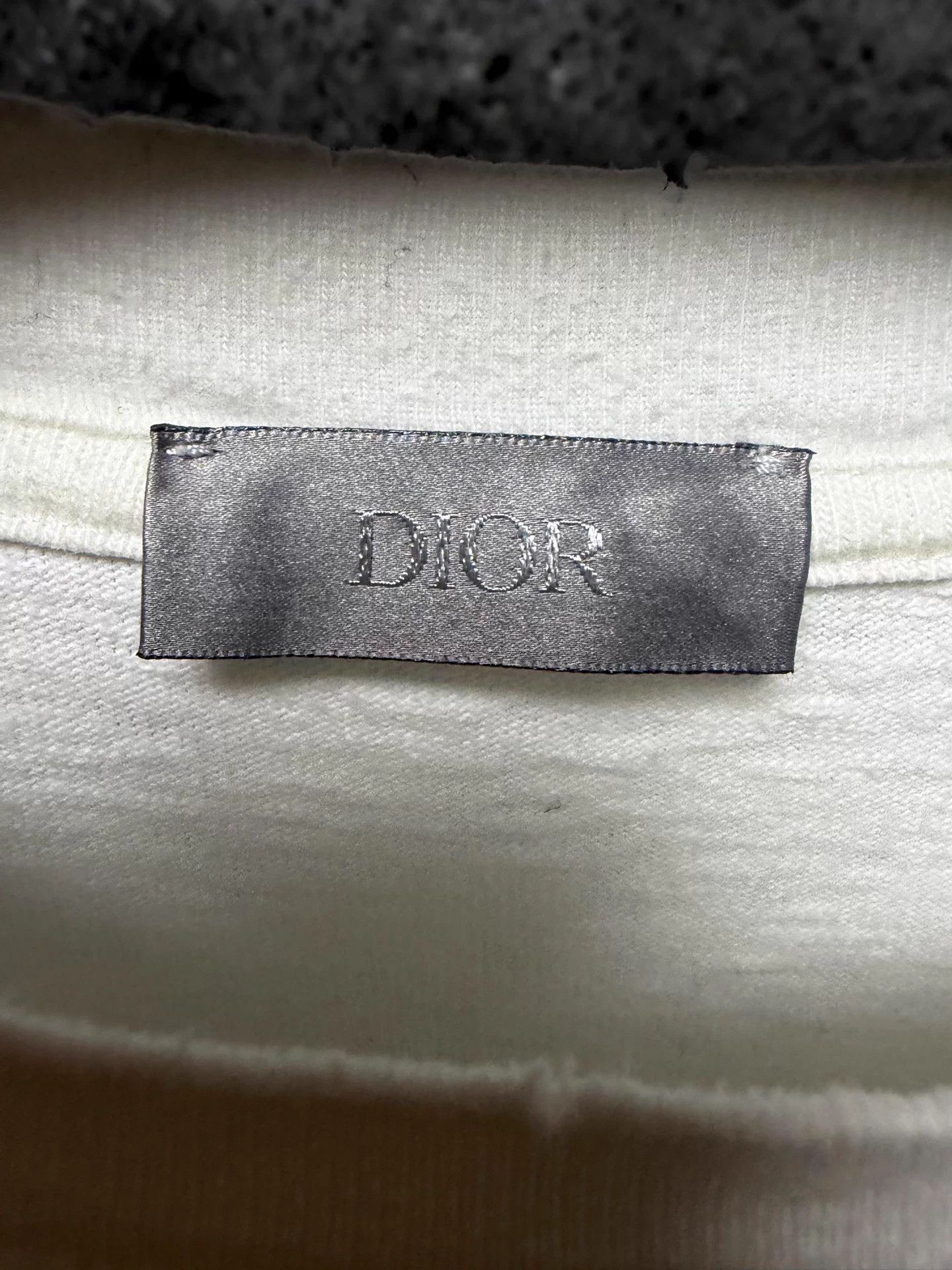 Dior Dior White Dino Pocket Short Sleeve T-Shirt S Size US S / EU 44-46 / 1 - 3 Thumbnail