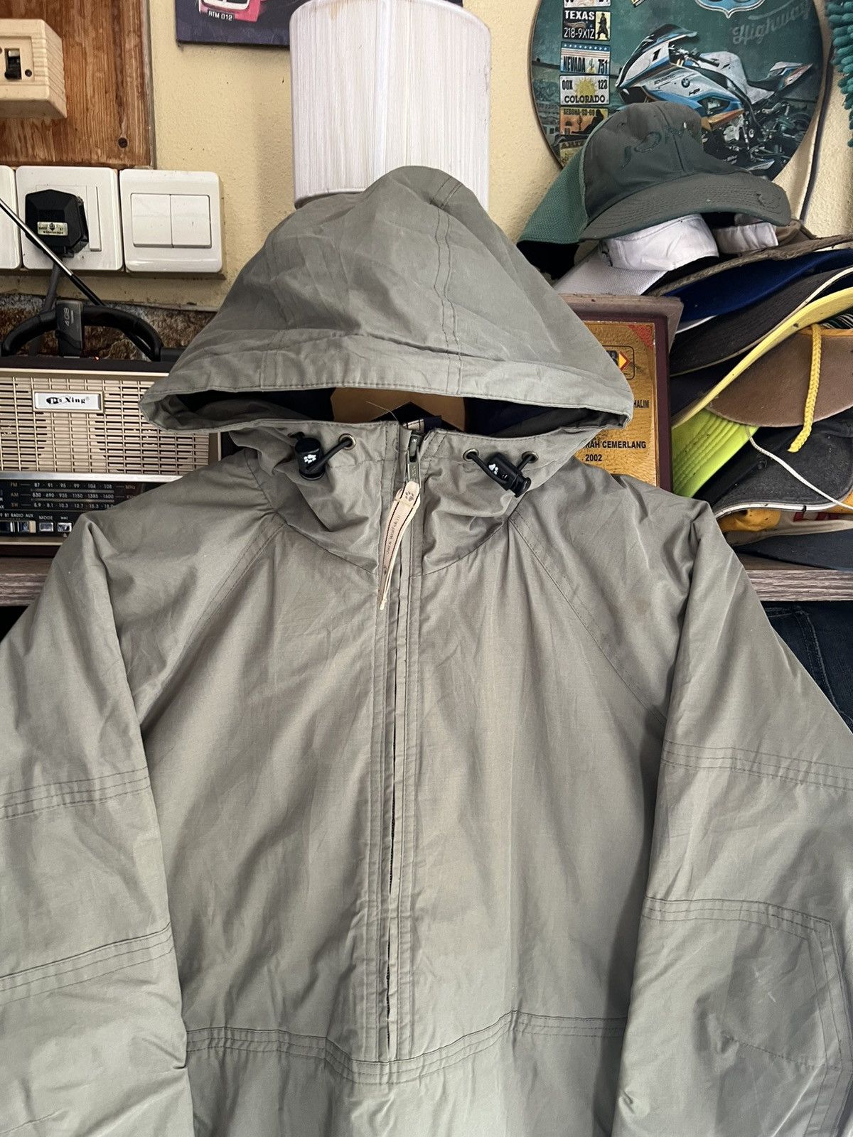 Jack Wolfskin 🔥Vintage Jack Wolfskin Half Zipper Hoodie Jacket Size US L / EU 52-54 / 3 - 3 Thumbnail