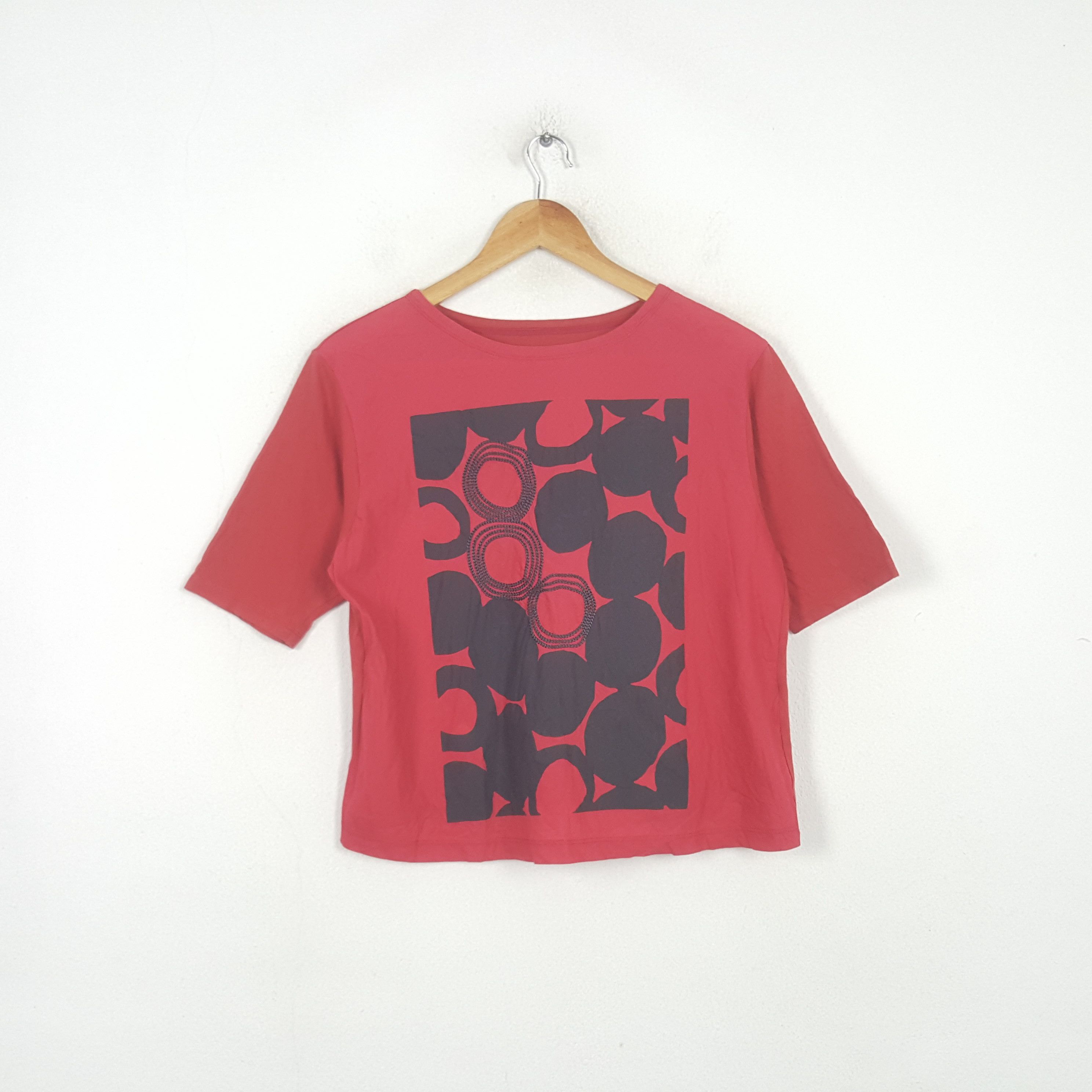 Y's Vintage Y's For Living by Yohji Yamamoto Art Tshirt RR14 Size M / US 6-8 / IT 42-44 - 1 Thumbnail