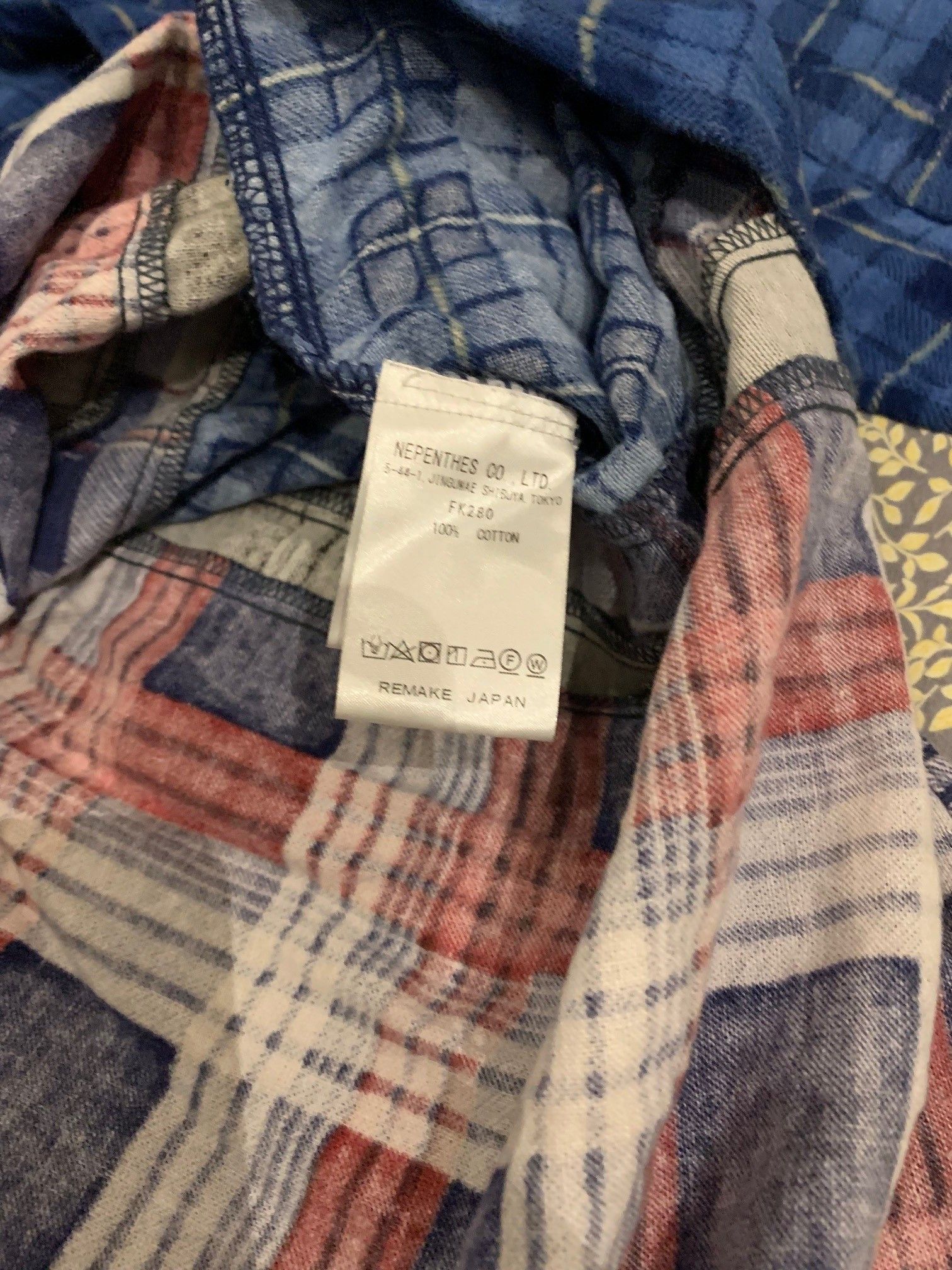 Needles Rebuild by Needles Flannel Shirt - Medium Size US M / EU 48-50 / 2 - 6 Thumbnail