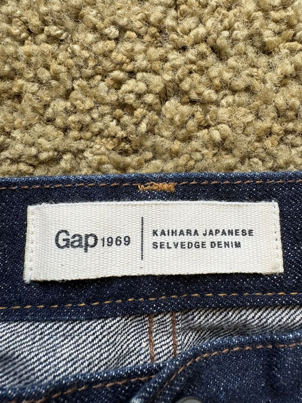 Kaihara Denim Gap 1969 Selvedge Kaihara Japanese Denim 32x30 Size US 32 / EU 48 - 3 Thumbnail