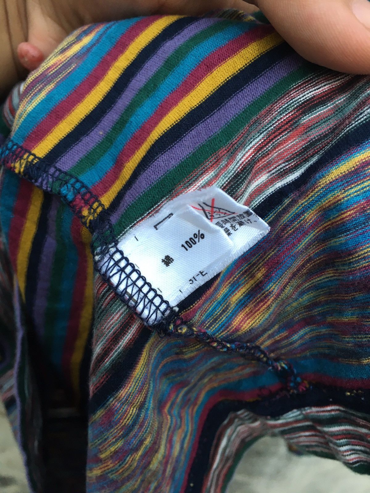 Missoni Missoni multicolor stripe long sleeve t shirt Size US M / EU 48-50 / 2 - 5 Thumbnail