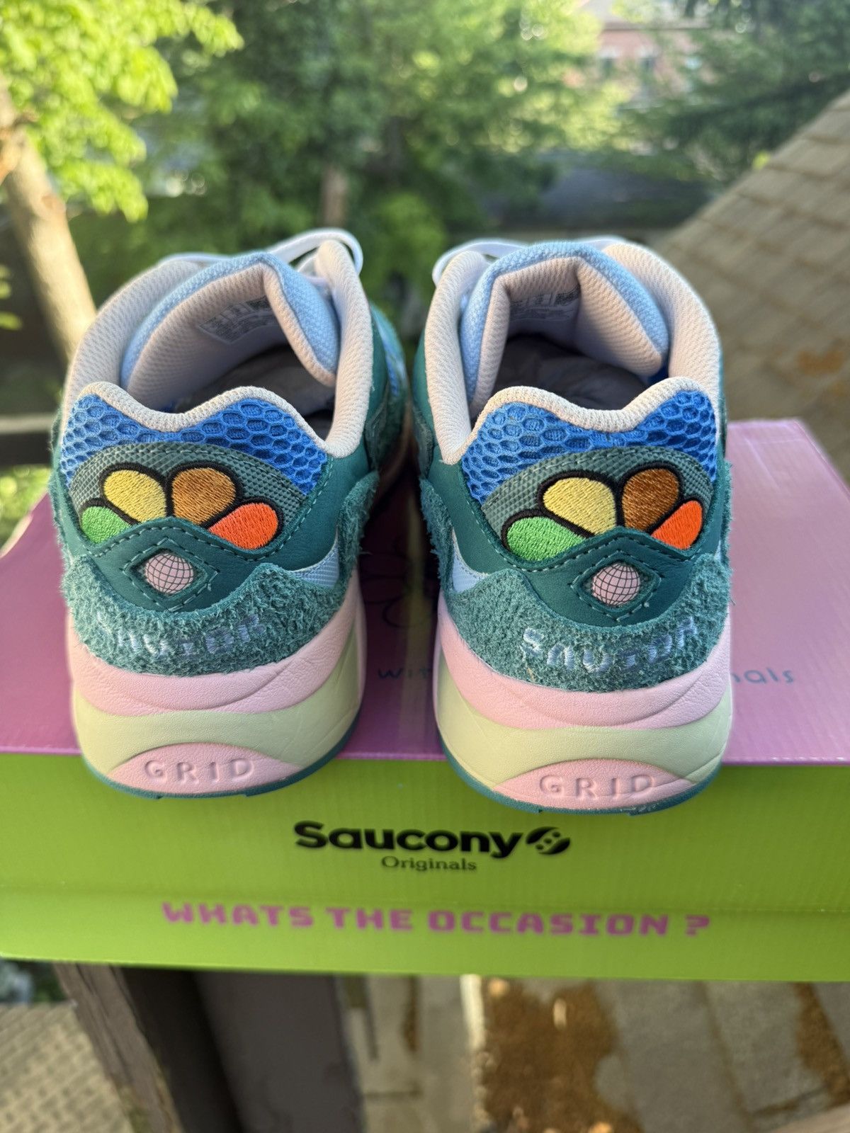 Saucony Jae Tips Saucony Grid Shadow 2 “What’s the Occasion” Sz 11 Size US 11 / EU 44 - 3 Thumbnail