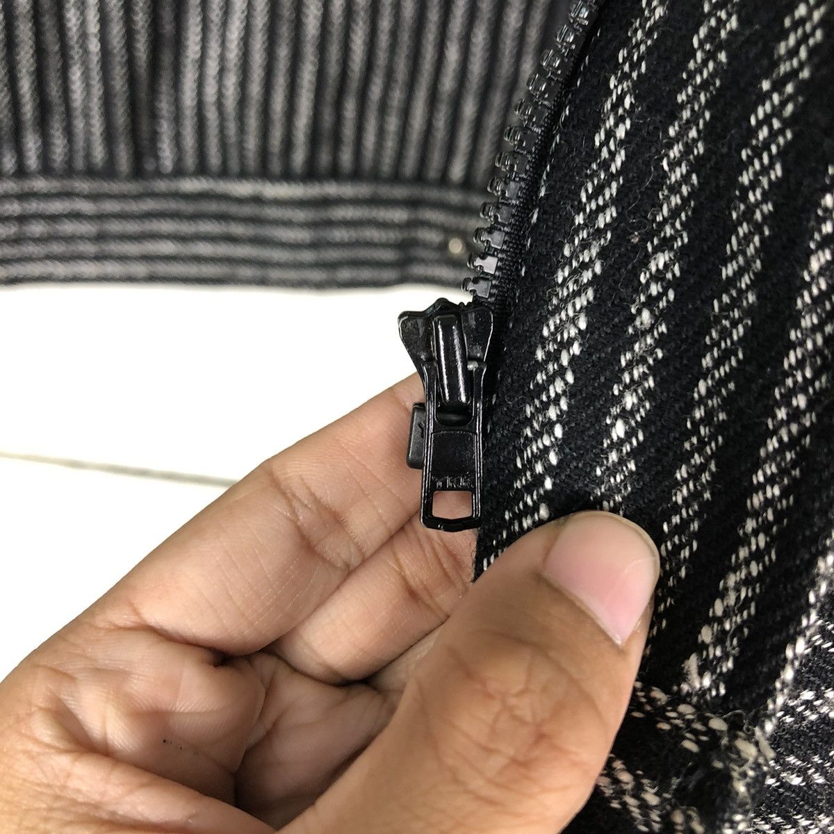Japanese Brand 🔥VINTAGE HICKORY CHORE BOMBER JACKET BIG POCKET ISSEY MIYAKE Size US M / EU 48-50 / 2 - 17 Thumbnail