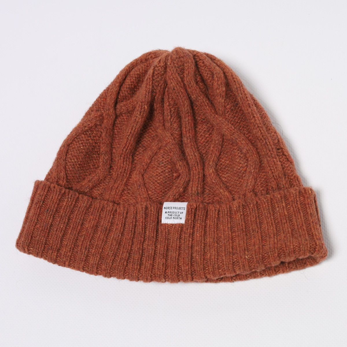 Norse Projects Magnus Beanie Hat aw11-12 Cable Wool