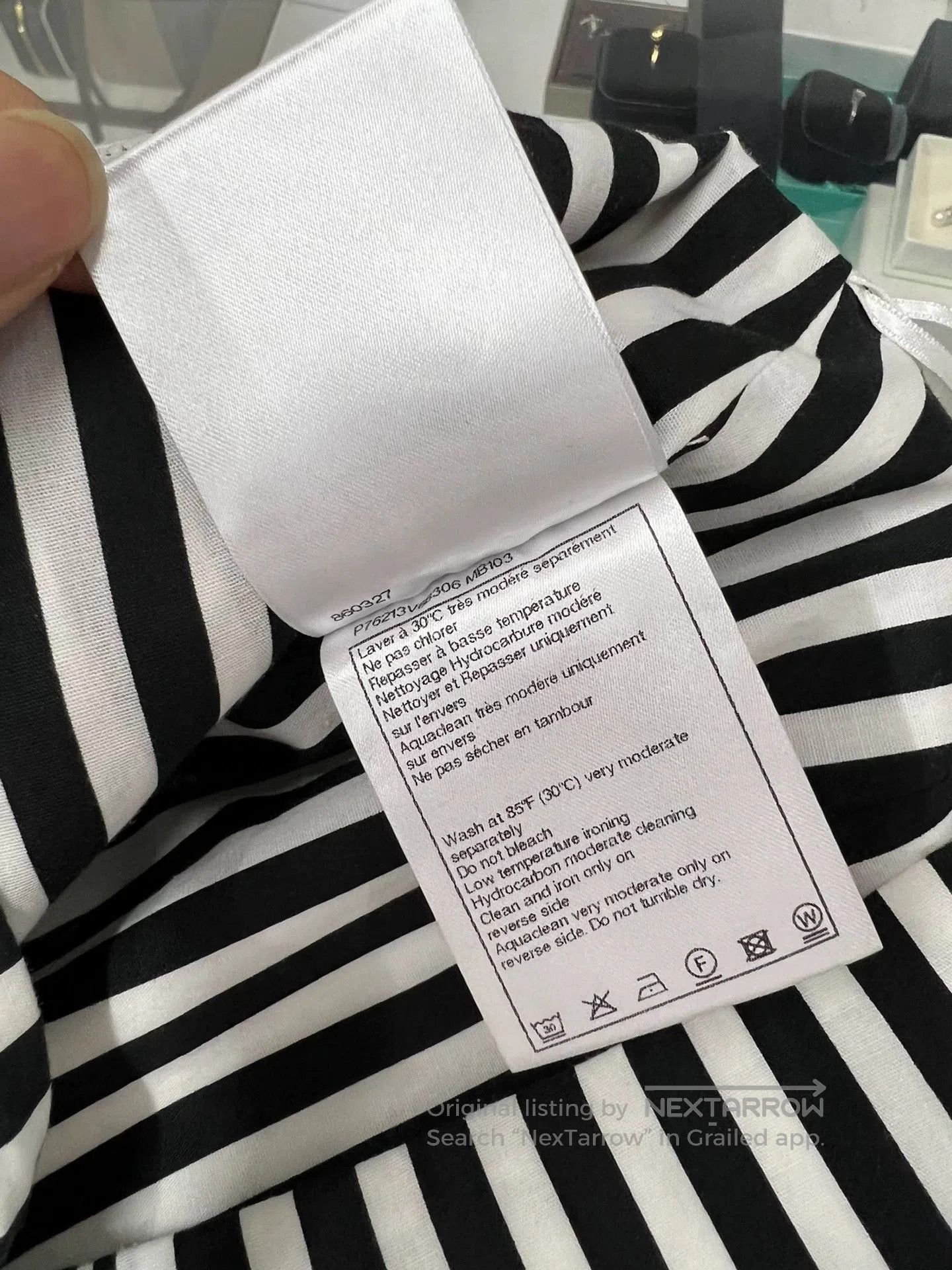 Chanel Chanel 24M Stripe CC Crystal Skirt. Size 24" / US 00 / IT 34 - 5 Thumbnail