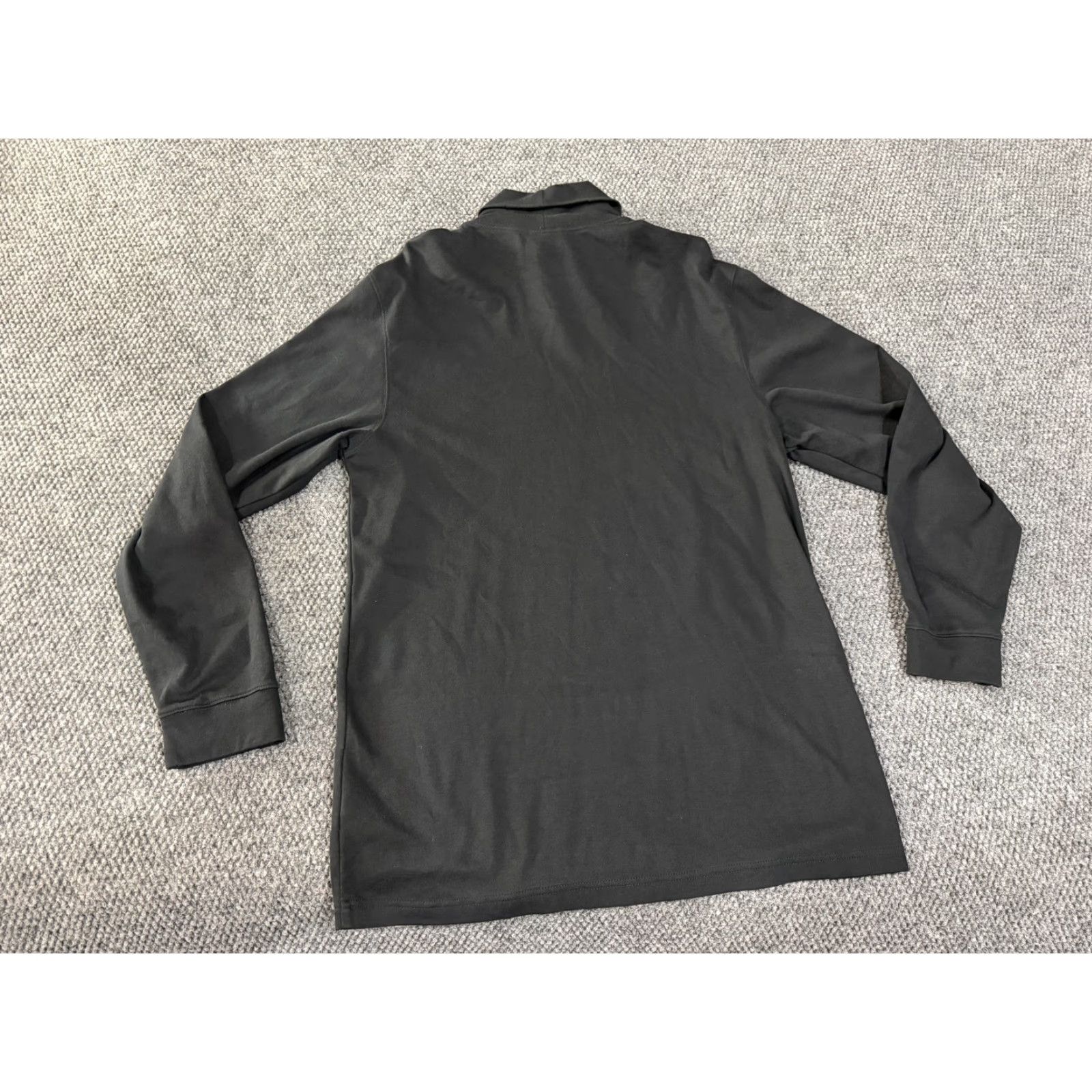 Vintage L.L. Bean Shirt Mens LT Black Long Sleeve Turtleneck Tee Cotton Jersey Knit Big Tall Size US L / EU 52-54 / 3 - 7 Thumbnail