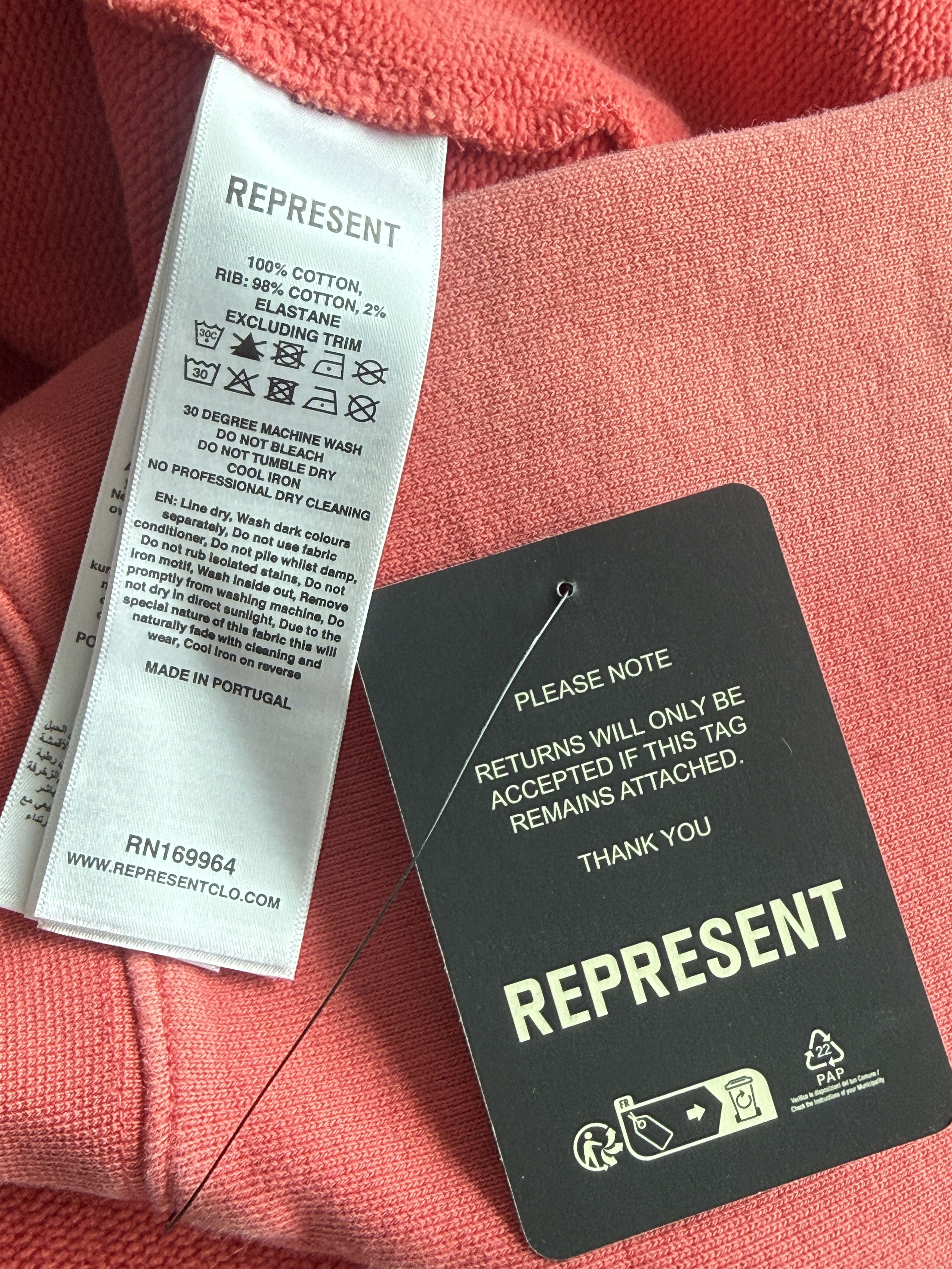 Represent Clo. Initial Boxy Hoodie Size US XS / EU 42 / 0 - 5 Thumbnail