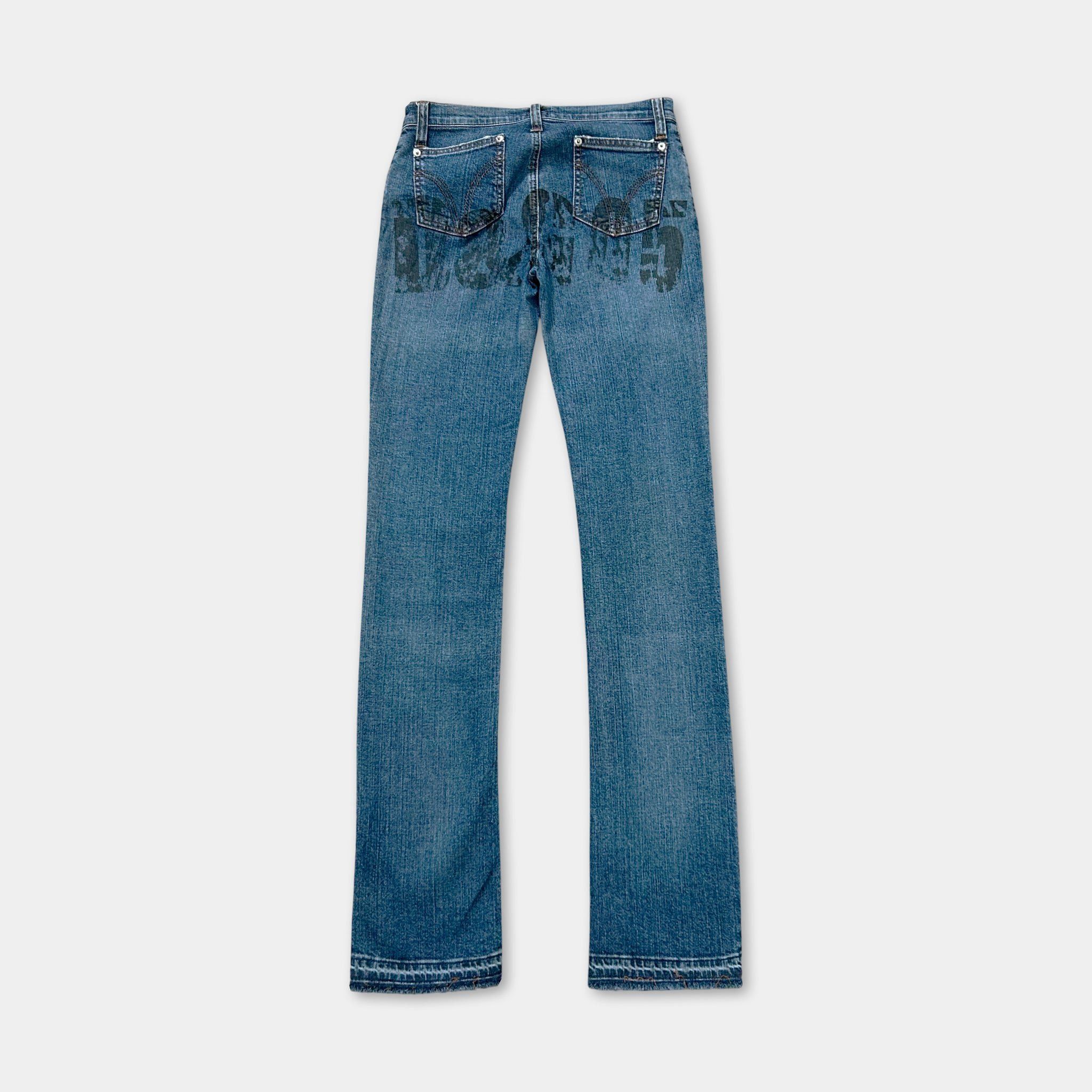 Dolce & Gabbana Dolce & Gabbana Number Skinny Jeans Size US 32 / EU 48 - 5 Thumbnail