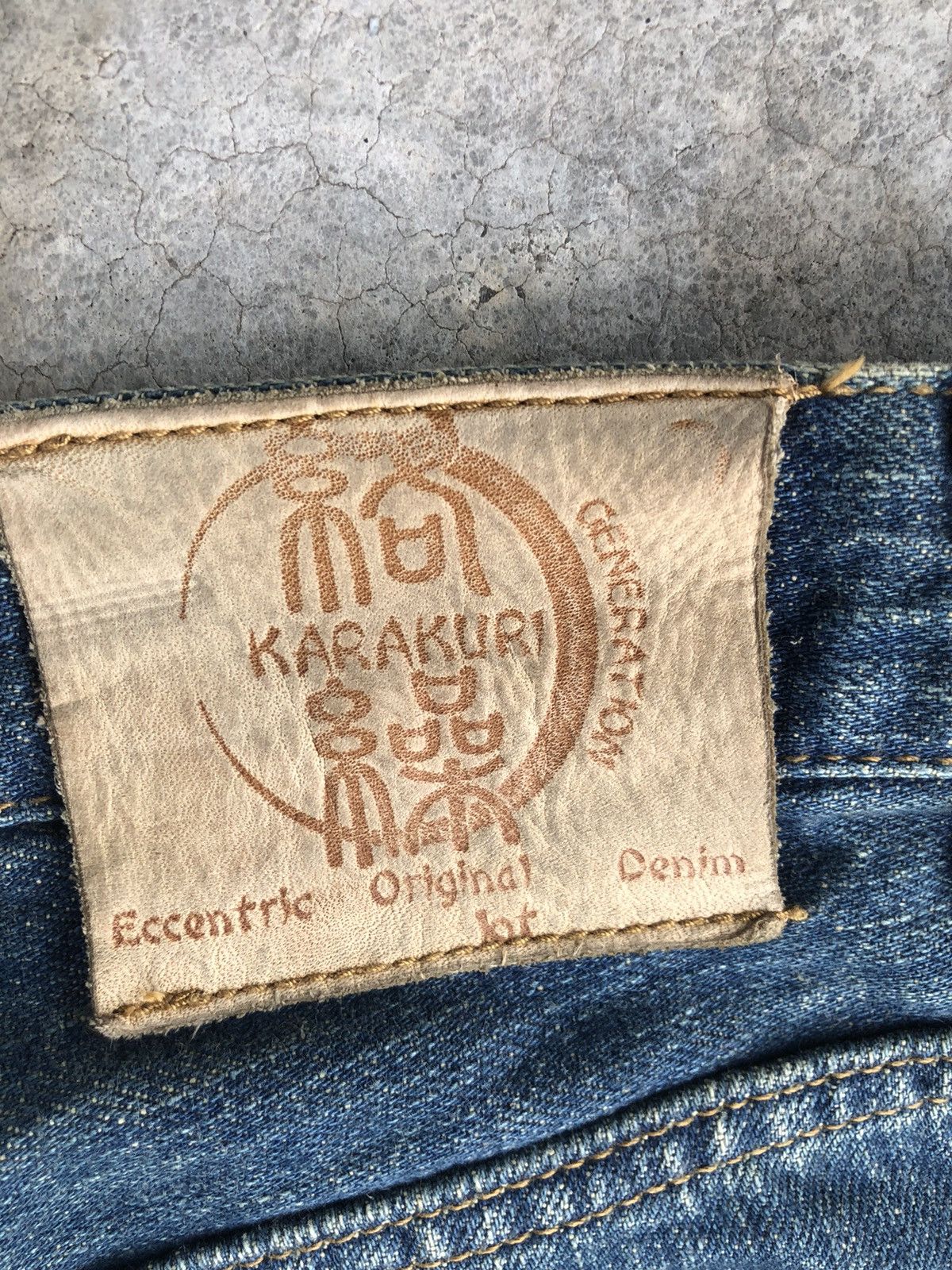Karakuri Tamashii Karakuri Tamashii Embroidered Jeans Distressed Size US 32 / EU 48 - 16 Thumbnail