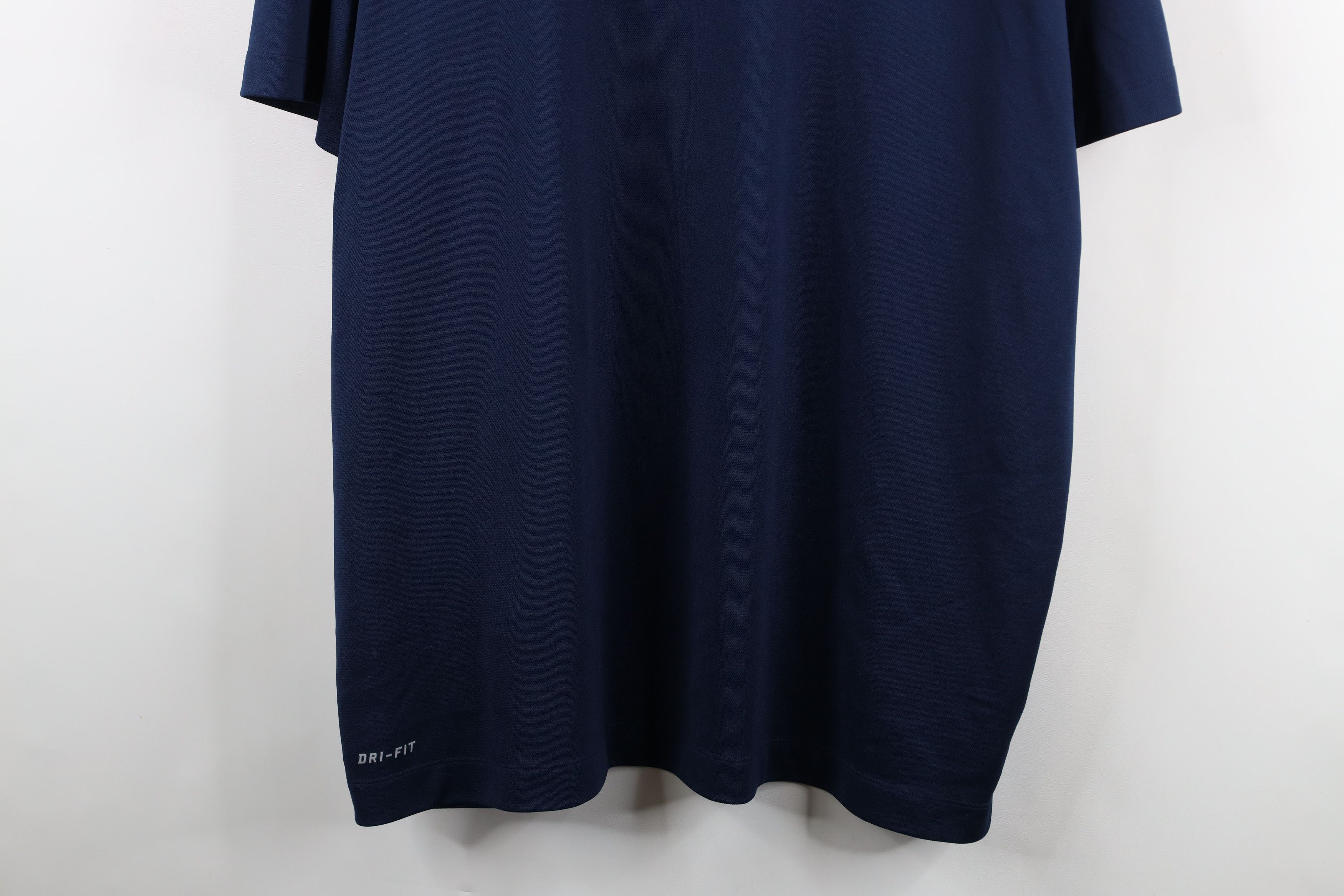 Nike × Vintage Nike Retro Detroit Tigers Baseball Golf Polo Shirt Blue Size US XXL / EU 58 / 5 - 3 Thumbnail