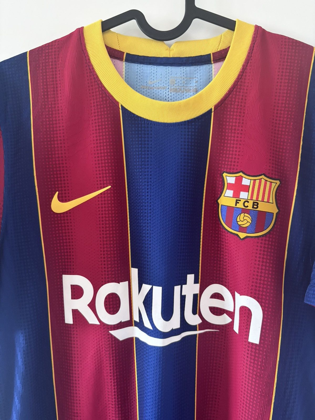 Barcelona nike 2020/2021 domowa Vaporknit meczowa — zdjęcie 2