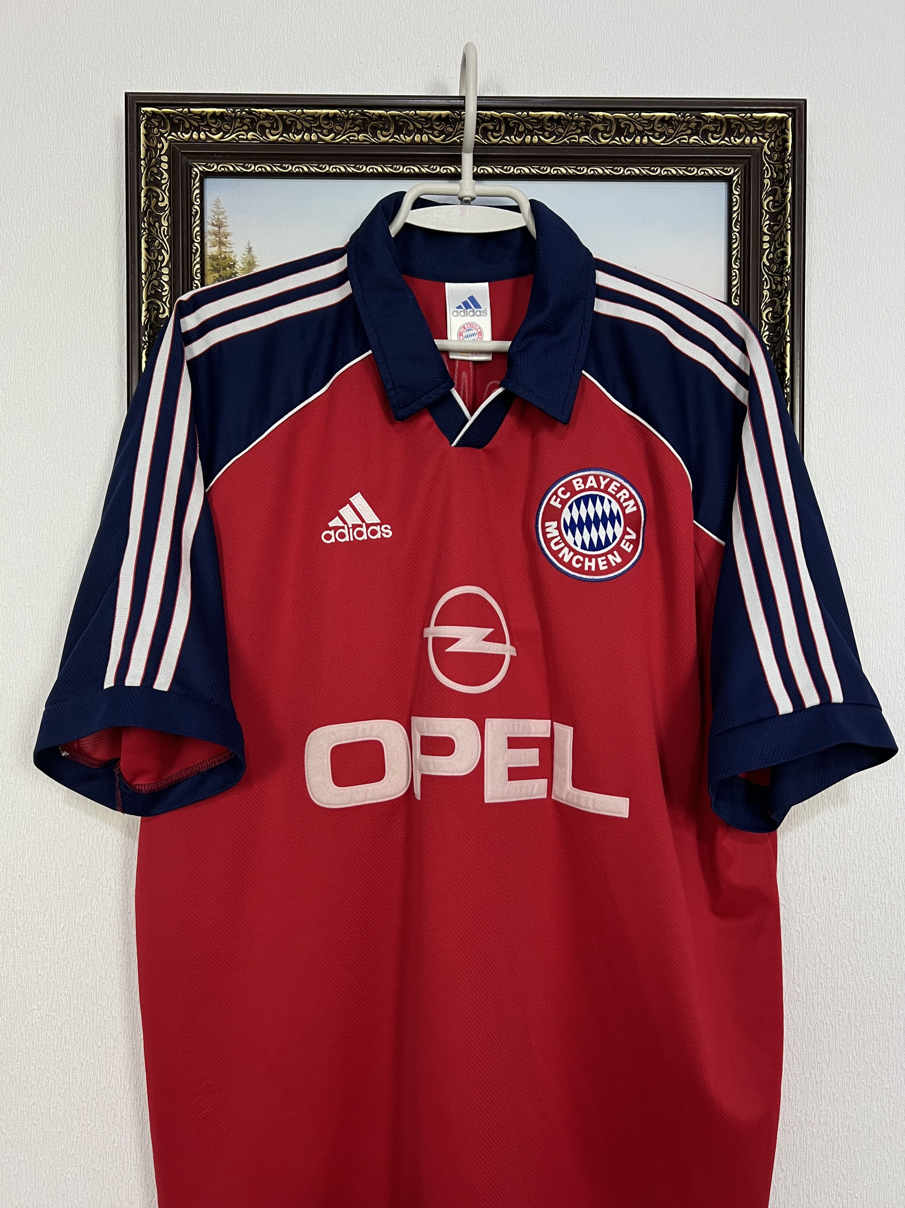 Adidas Bayern Munich football shirt Soccer Adidas Jersey Trikot Size US XL / EU 56 / 4 - 2 Thumbnail