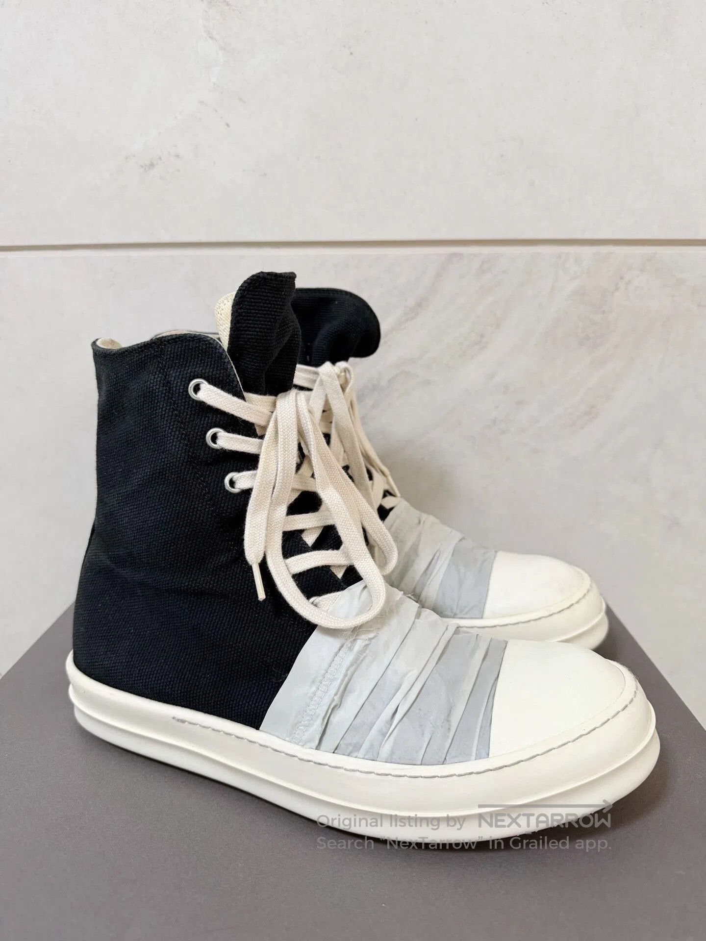 Rick Owens Rick Owens Converse Mummy Bandage White Silk. Size US 8 / EU 41 - 1 Thumbnail