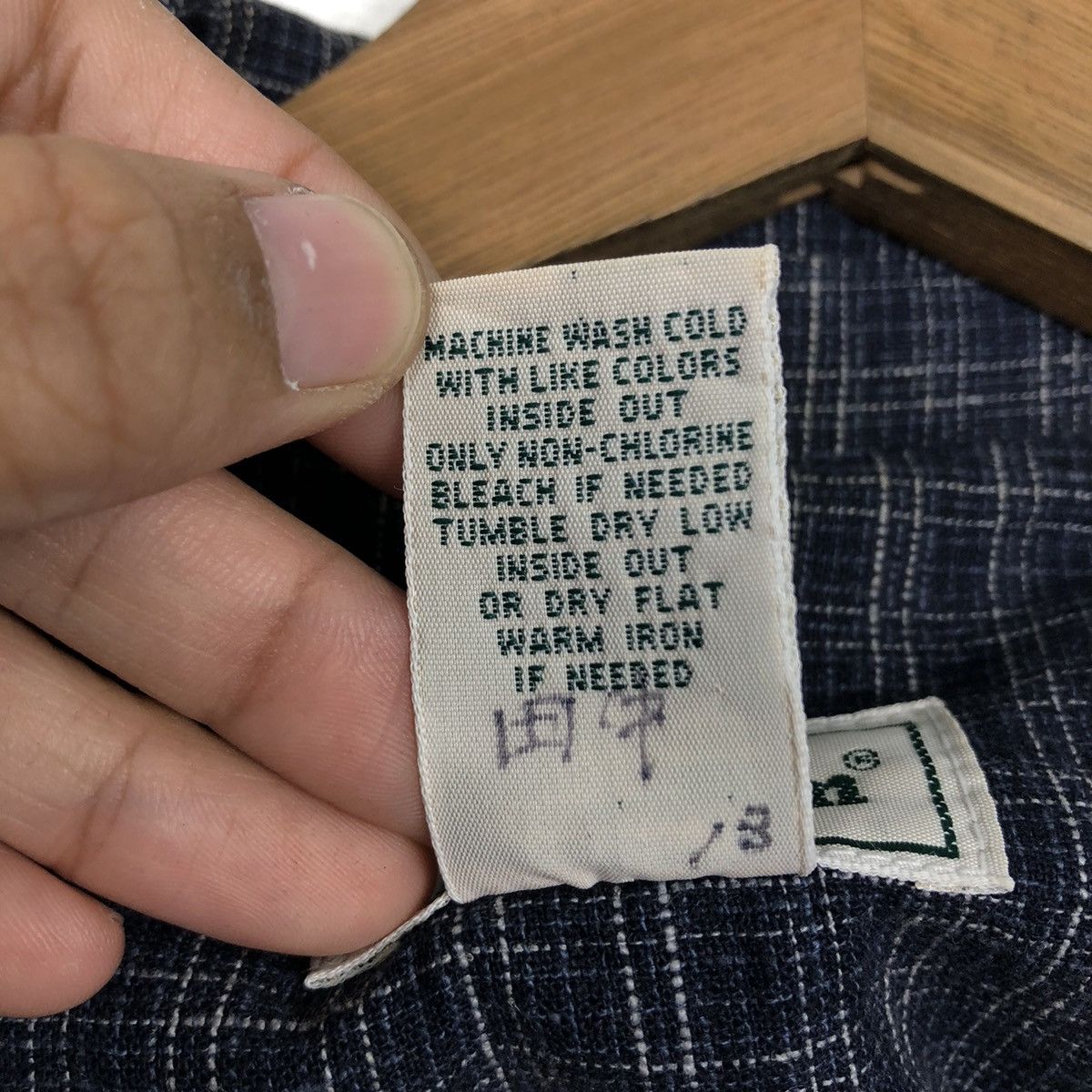 Japanese Brand × L.L. Bean 📌Vintage Chore Worker Jacket L.L.Bean Tartan Design Size US M / EU 48-50 / 2 - 19 Thumbnail